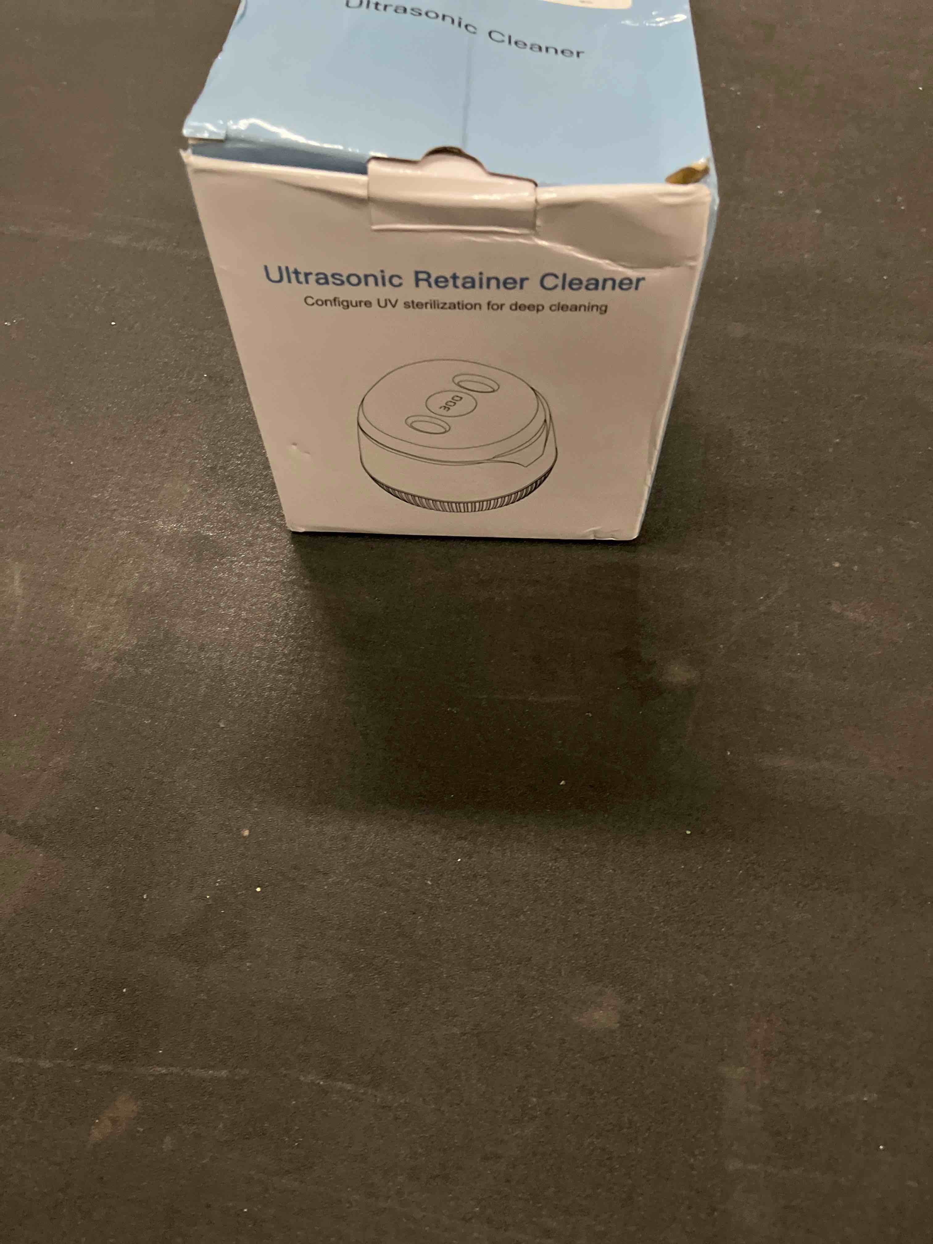 Condition photo showing Good Condition for Dental Ultrasonic Retainer Cleaner Machine: 45kHz Dental Cleaning Pod with Digital Timer & 200ML, Deep Cleaning for Dentures, Mouth Guards, Aligners, Night Guards, Braces, Toothbrush Heads & Jewelry