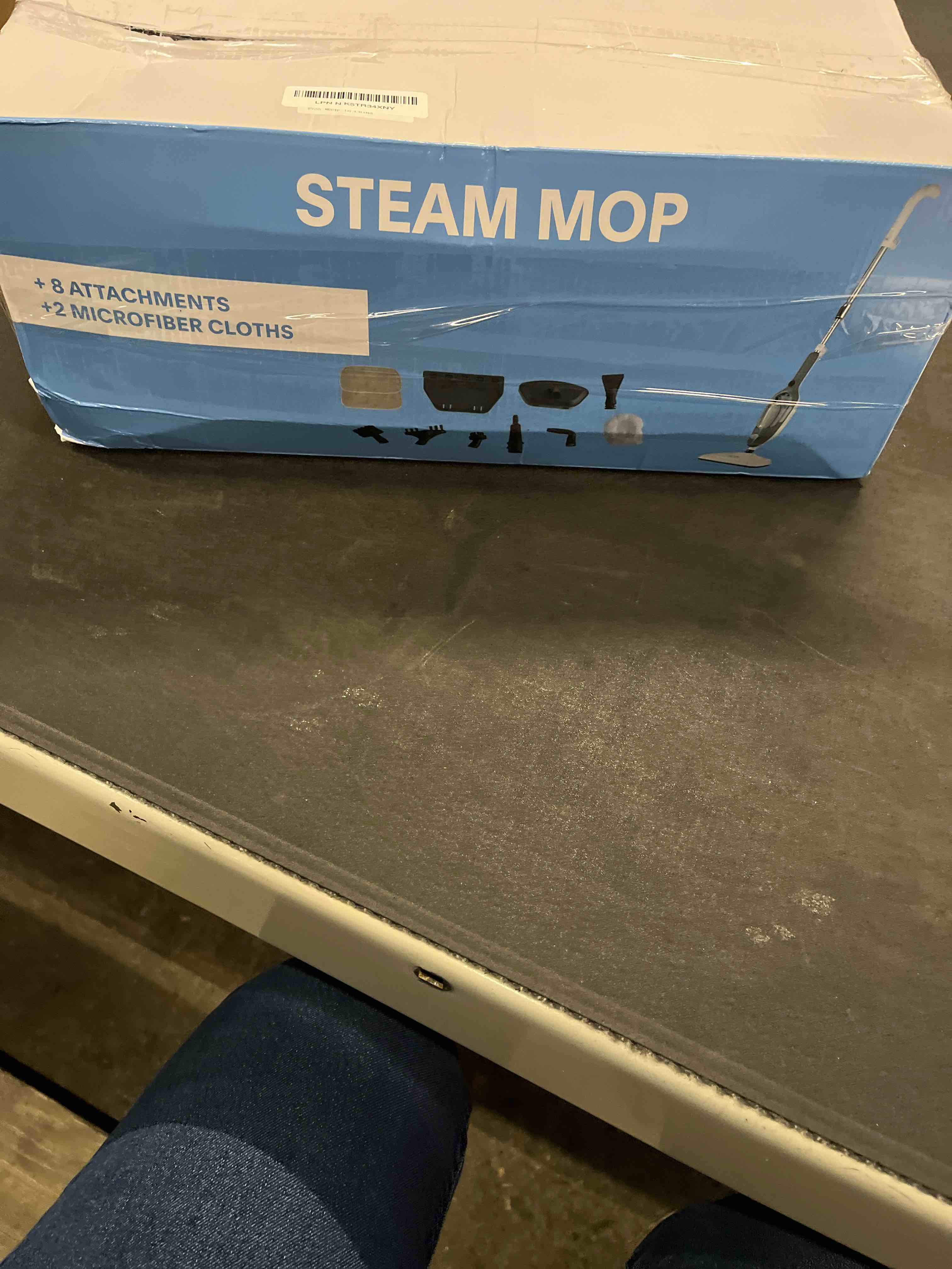 Condition photo showing Good Condition for Steam Mop - All-in-one Powerful Handheld Steam Cleaner Detachable Floor Steamer with 11 Accessories, MultiPurpose Steamer for Hardwood Floors, Clothes,Windows,Tiles,Furniture,Carpet, Whole Home Use Gray