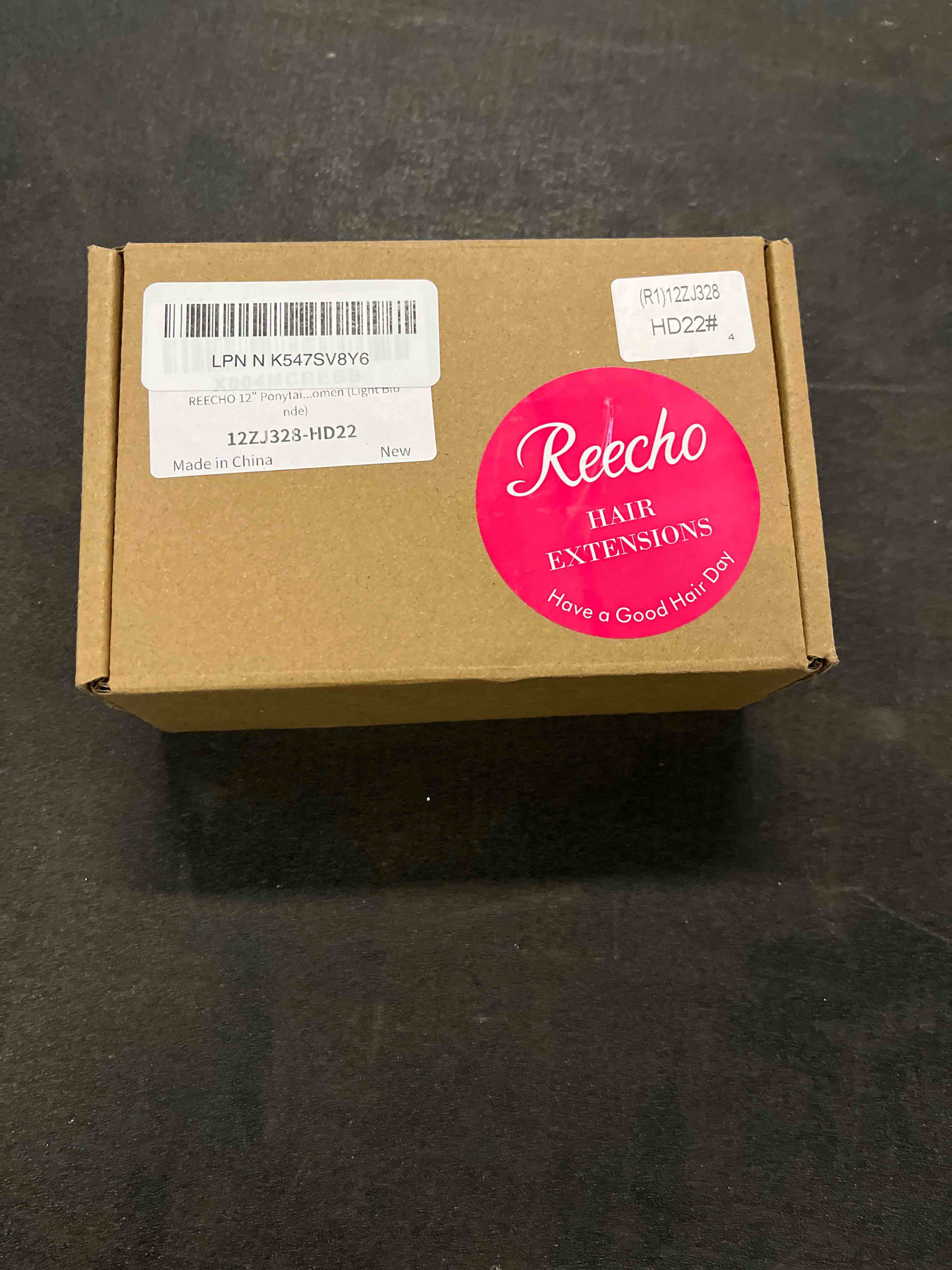 Condition photo showing Good Condition for REECHO 12" Ponytail Extension, Classic Loose Curly Wavy Claw Clip Pony tails Hair Extensions Hairpieces for Women (Light Blonde)