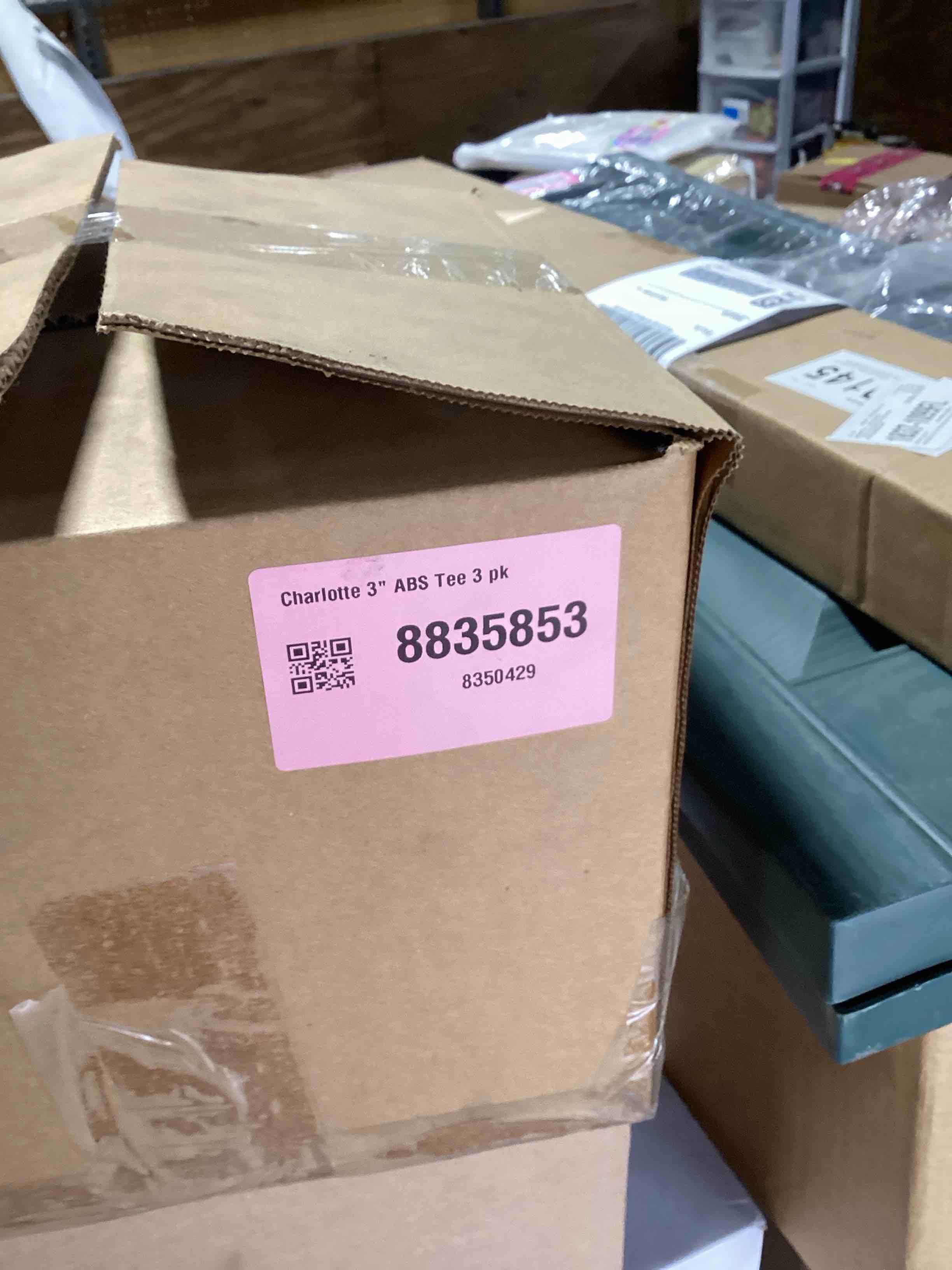 Condition photo showing Good Condition for Charlotte 3" ABS Tee 3 pk