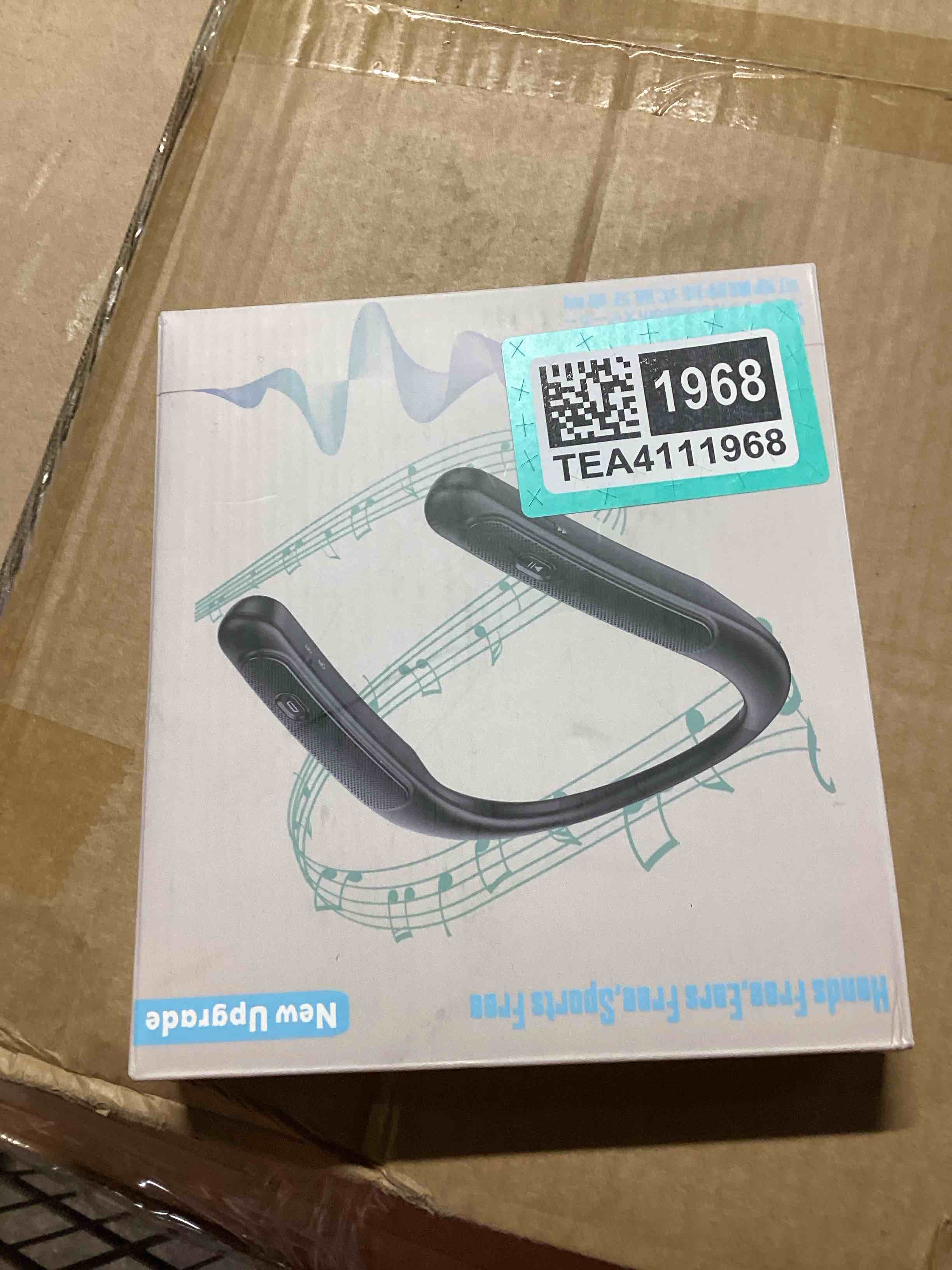 Gardway Neckband Bluetooth Speaker, Wireless Wearable Speaker w/lightest 78g Weight, High Fidelity 3D Stereo Sound, 12 Hrs Playtime, Portable Speakers w/Built-in Mic for Home, Office and Outdoors