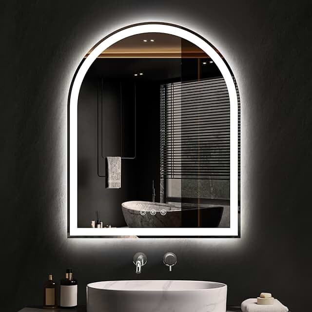 led bathroom mirror
