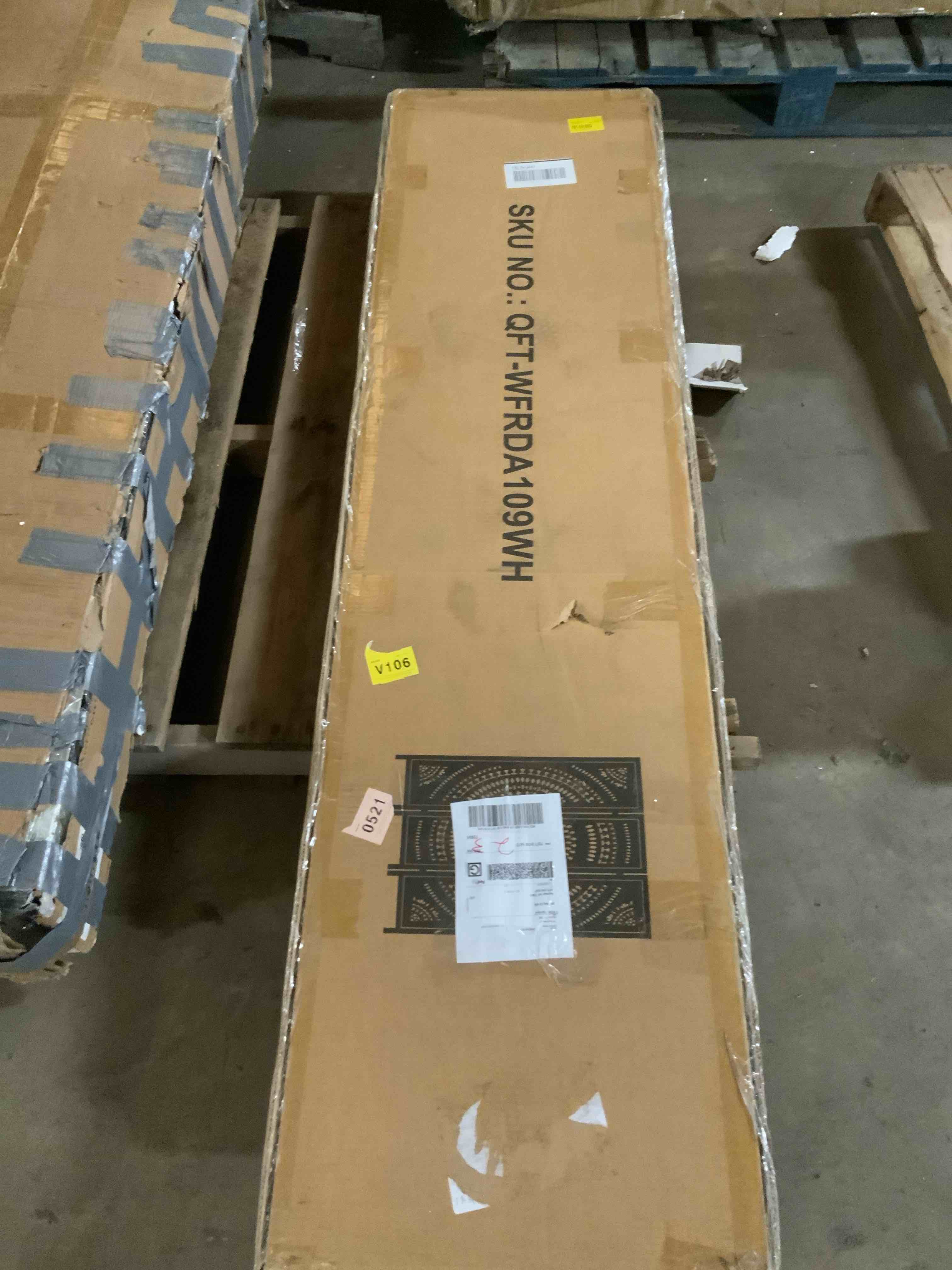 Condition photo showing Good Condition for Wood Room Divider Folding Carved Privacy Cutout Screens Freestanding