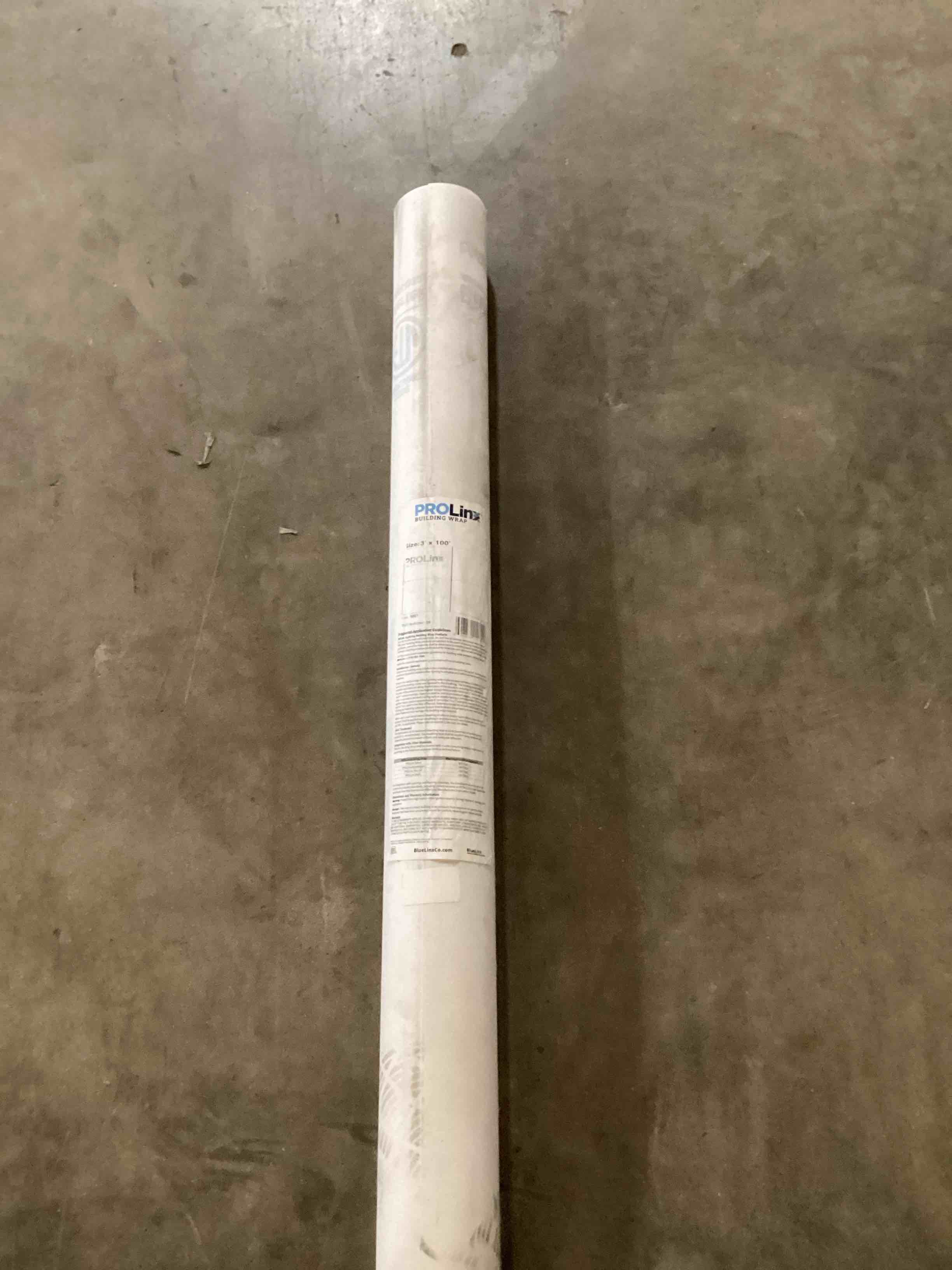 Condition photo showing Good Condition for PROLINX BUILDING WRAP 3’X100’ 