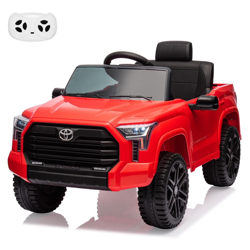12V Ride on Truck Car, Licensed Toyota Ride on Car, Battery Powered Electric Car