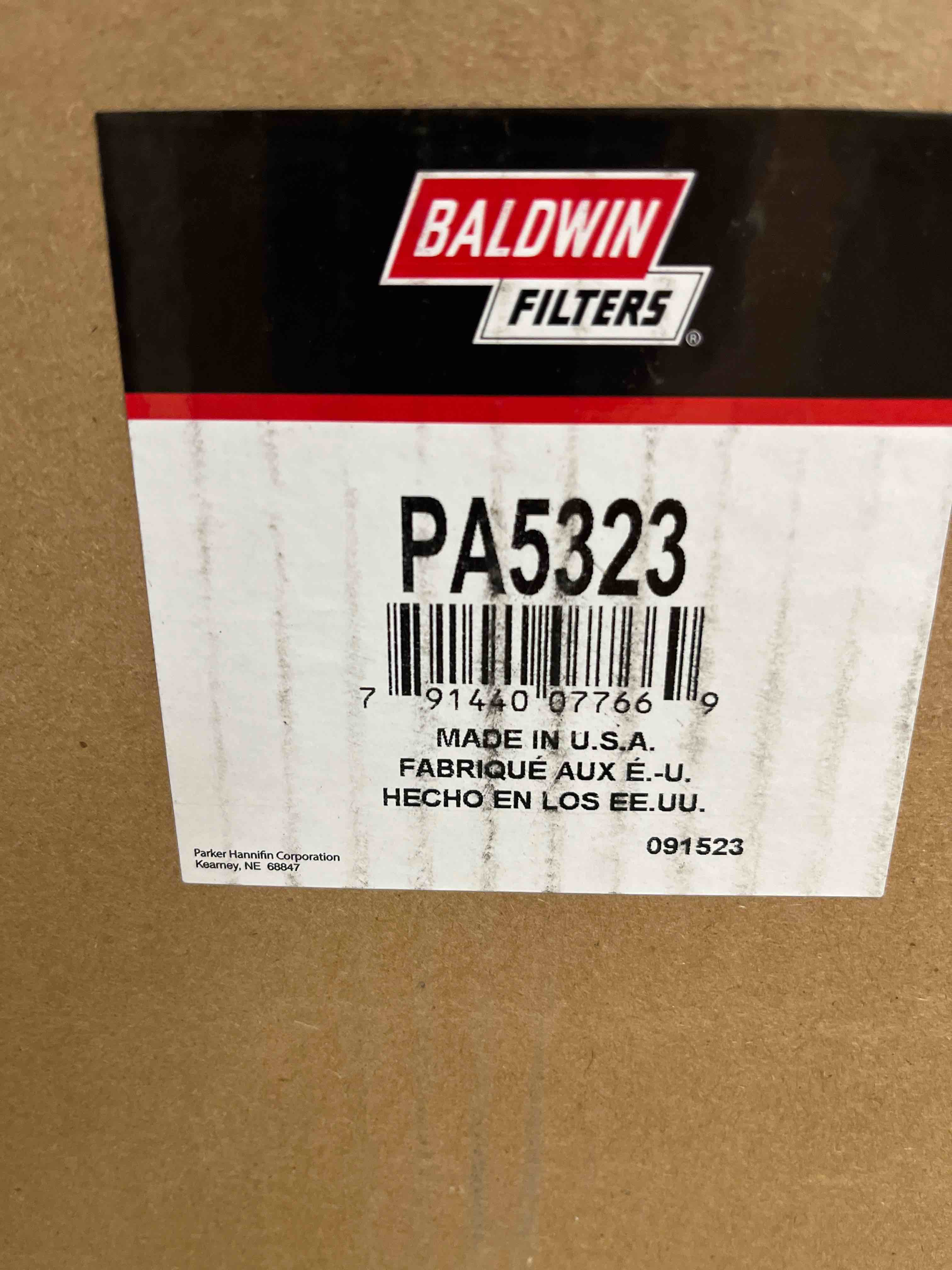 Baldwin PA5323 Air Element