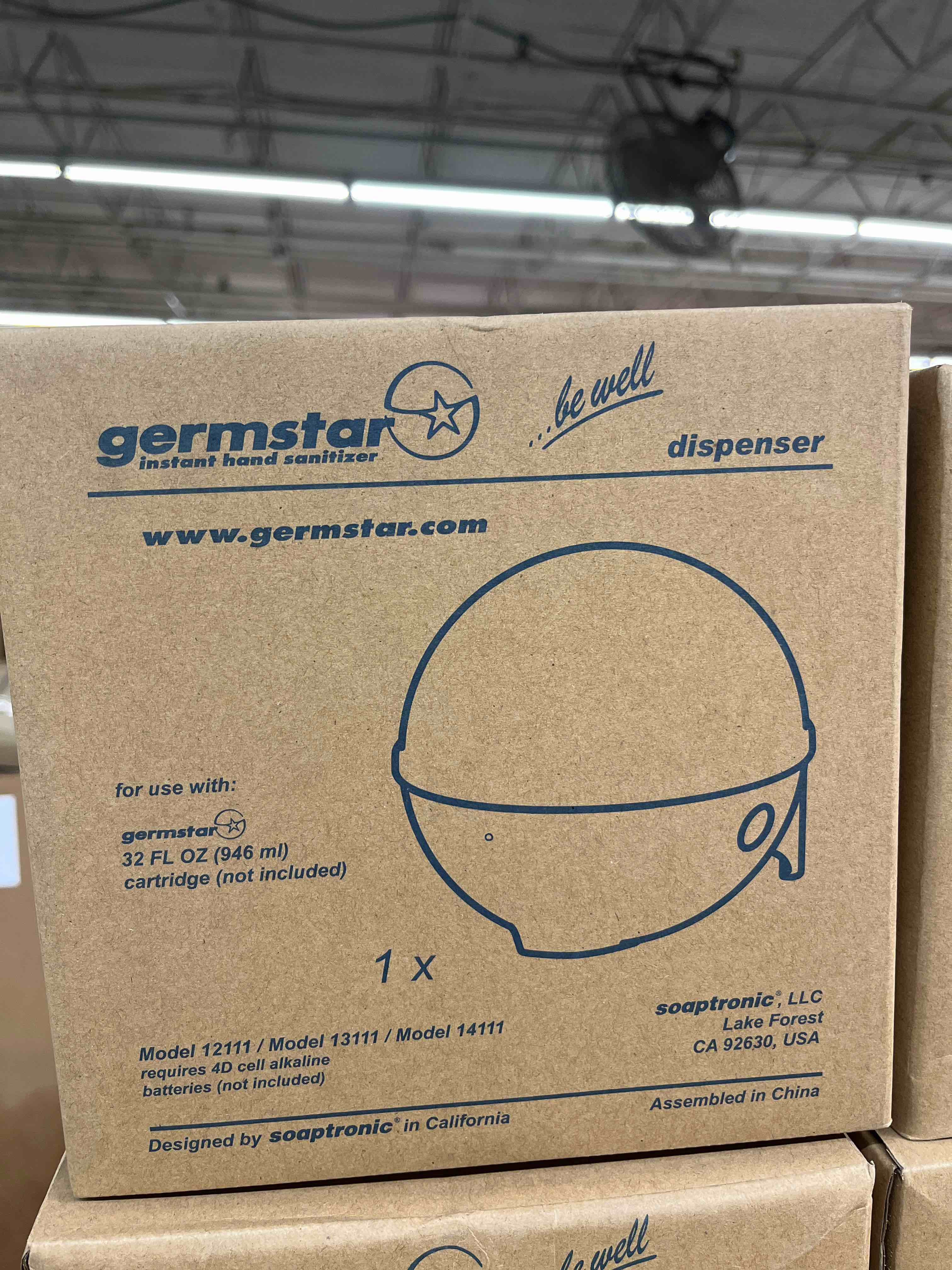 germ star hand sanitizer dispenser