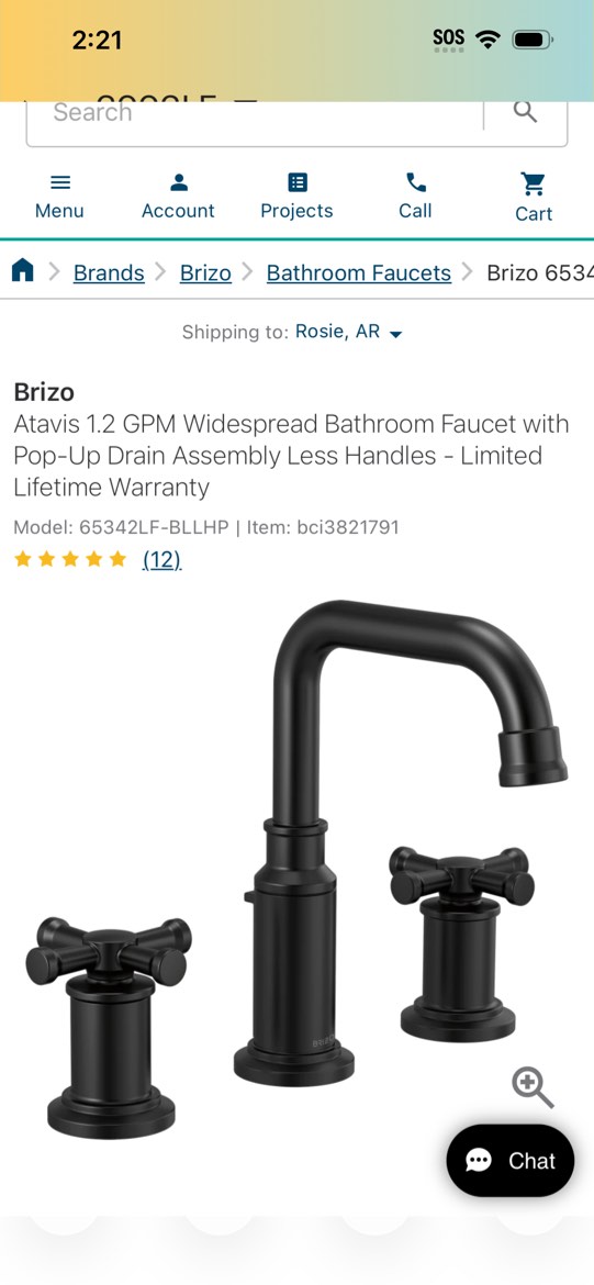 brizo atavis widespread lavatory