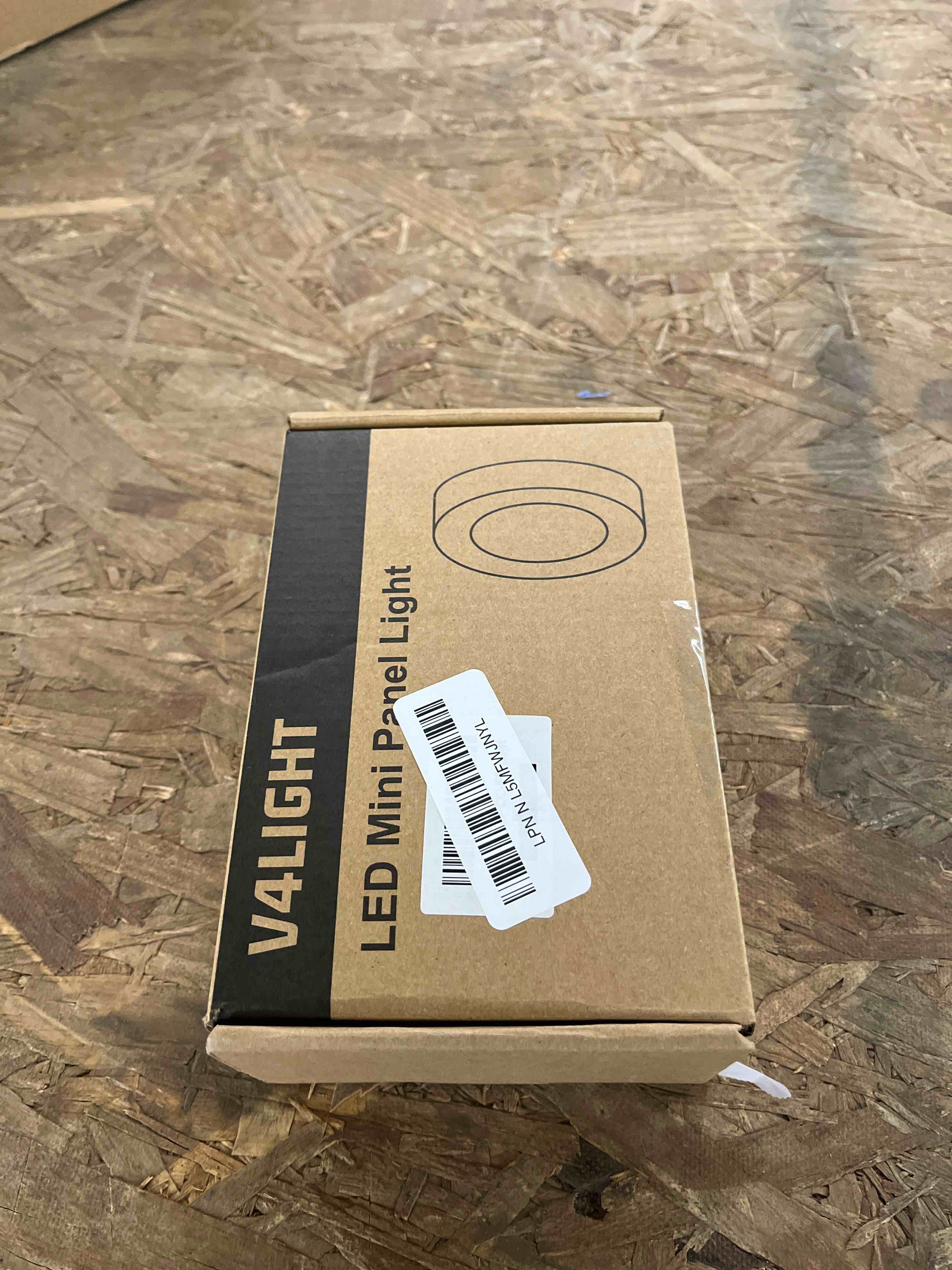 Condition photo showing Good Condition for V4light LED Puck Lights 6 Pack, 6mm Ultra-Thin Plug in Under Cabinet Lighting with Touch Dimmer, Adjustable Color Temp(2700K-6500K), Easy Installation for Kitchen, Pantry, Closet, Bedroom (Brown) 6 Pack Brown