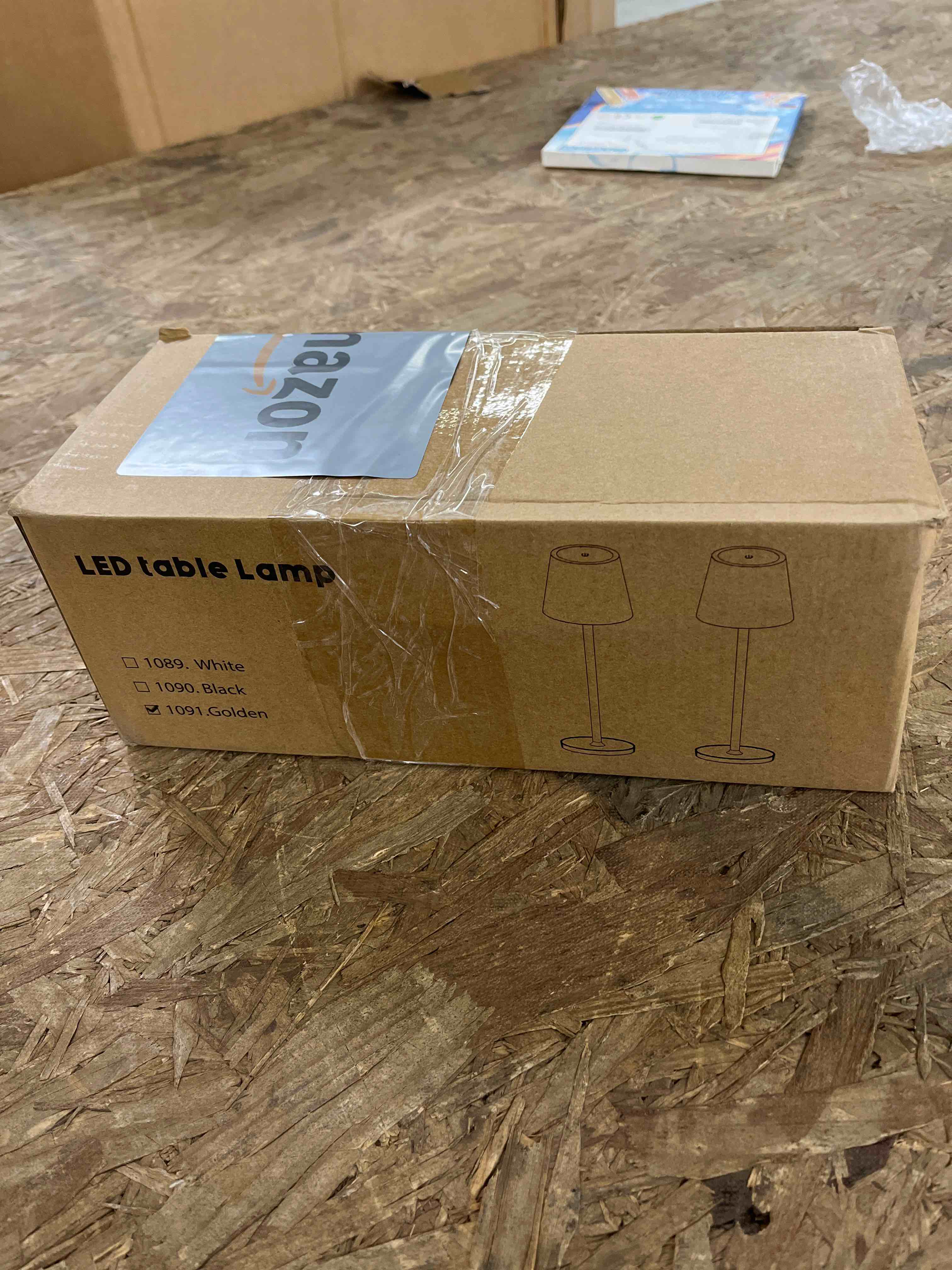 Condition photo showing Good Condition for uuffoo 2 Pack Rechargeable Table Lamp with Timer Battery Operated Cordless Table Lamps with 3 Colors Stepless Dimming, Desk Night Light for Restaurant, Patio, Bedroom, Bar (Electroplated Gold) 2PCS Electroplated Gold