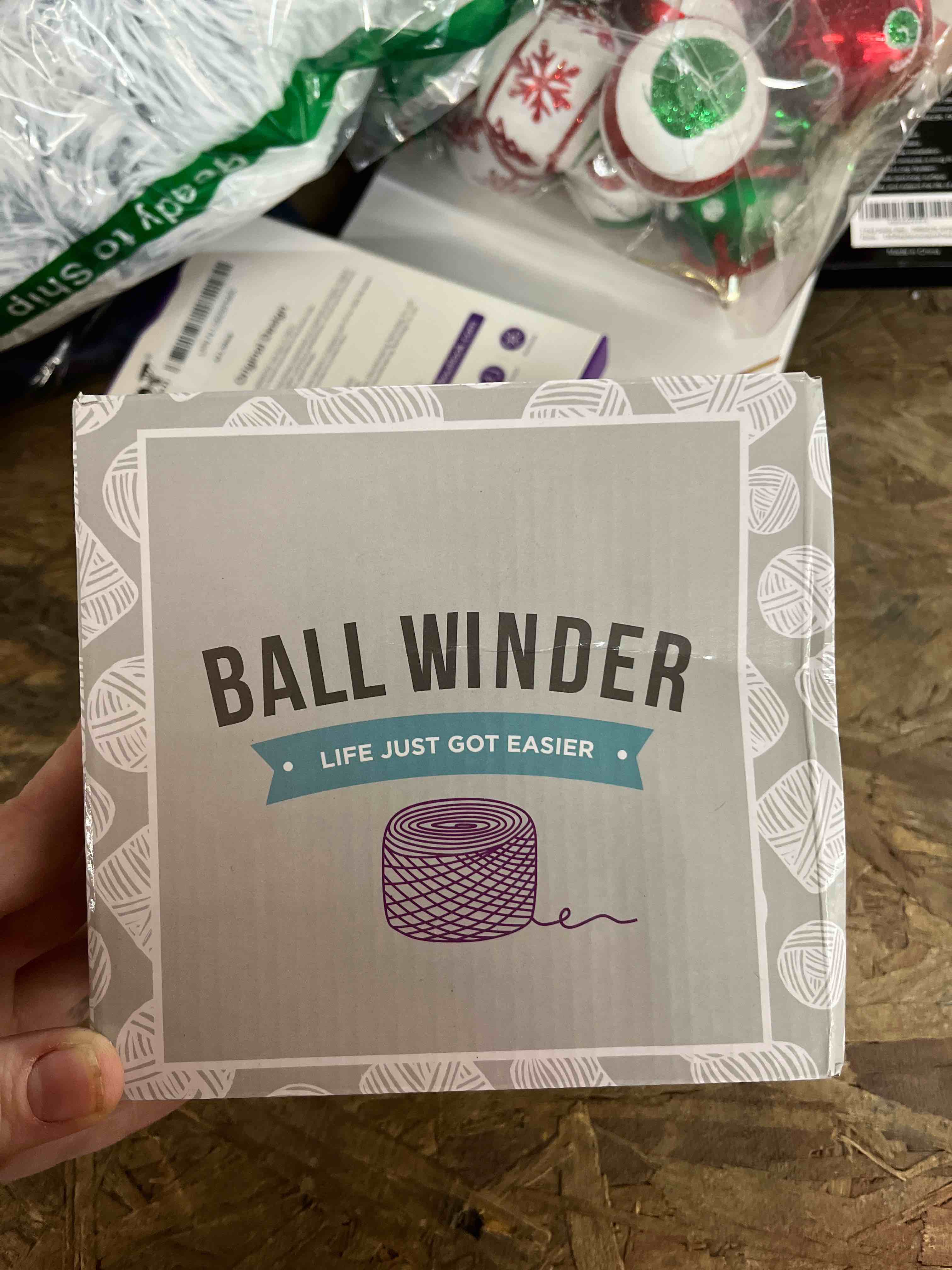 Condition photo showing Good Condition for Knit Picks Yarn Ball Winder for Knitting and Crocheting (Purple)