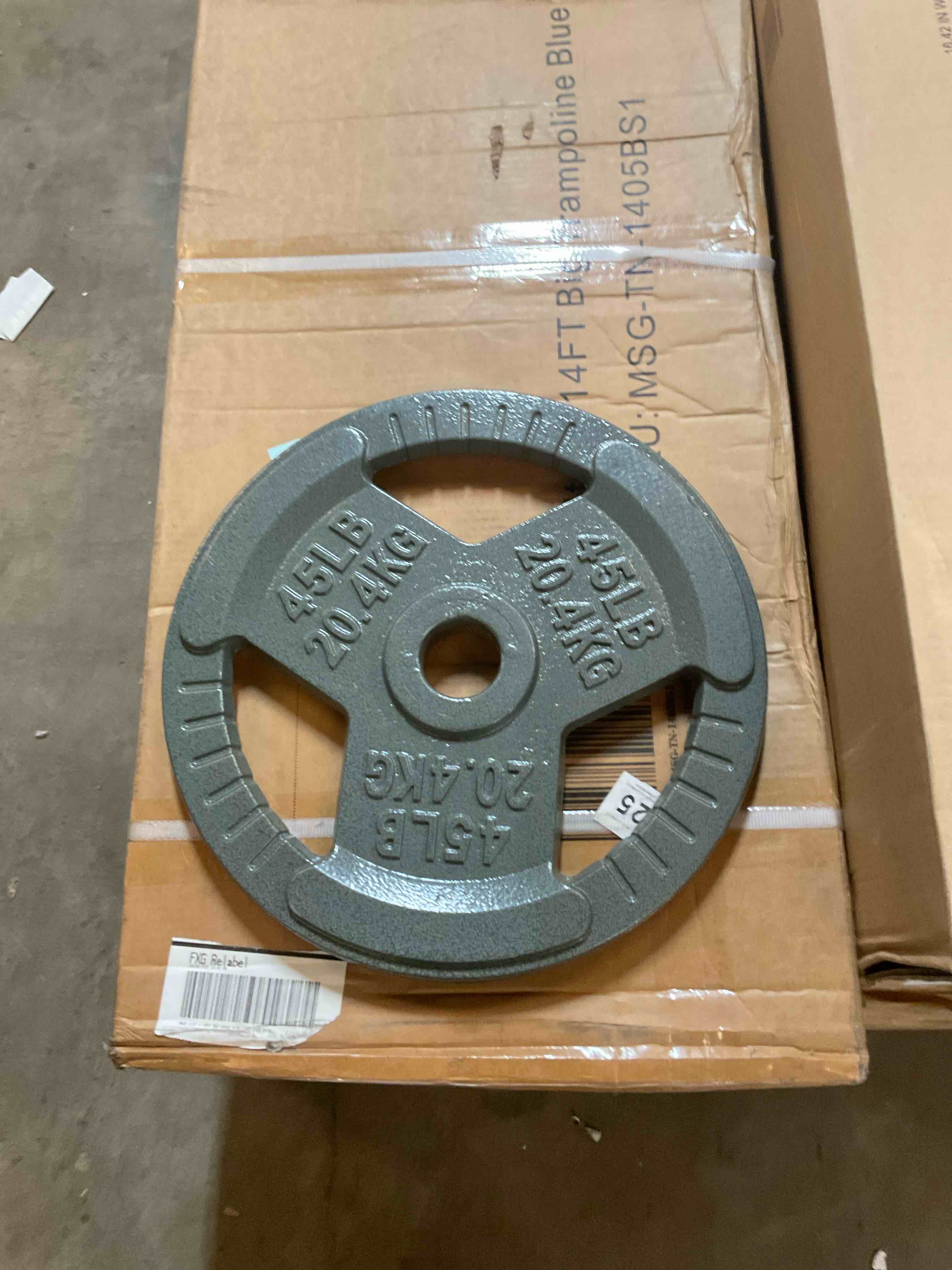 45 lb bar weight