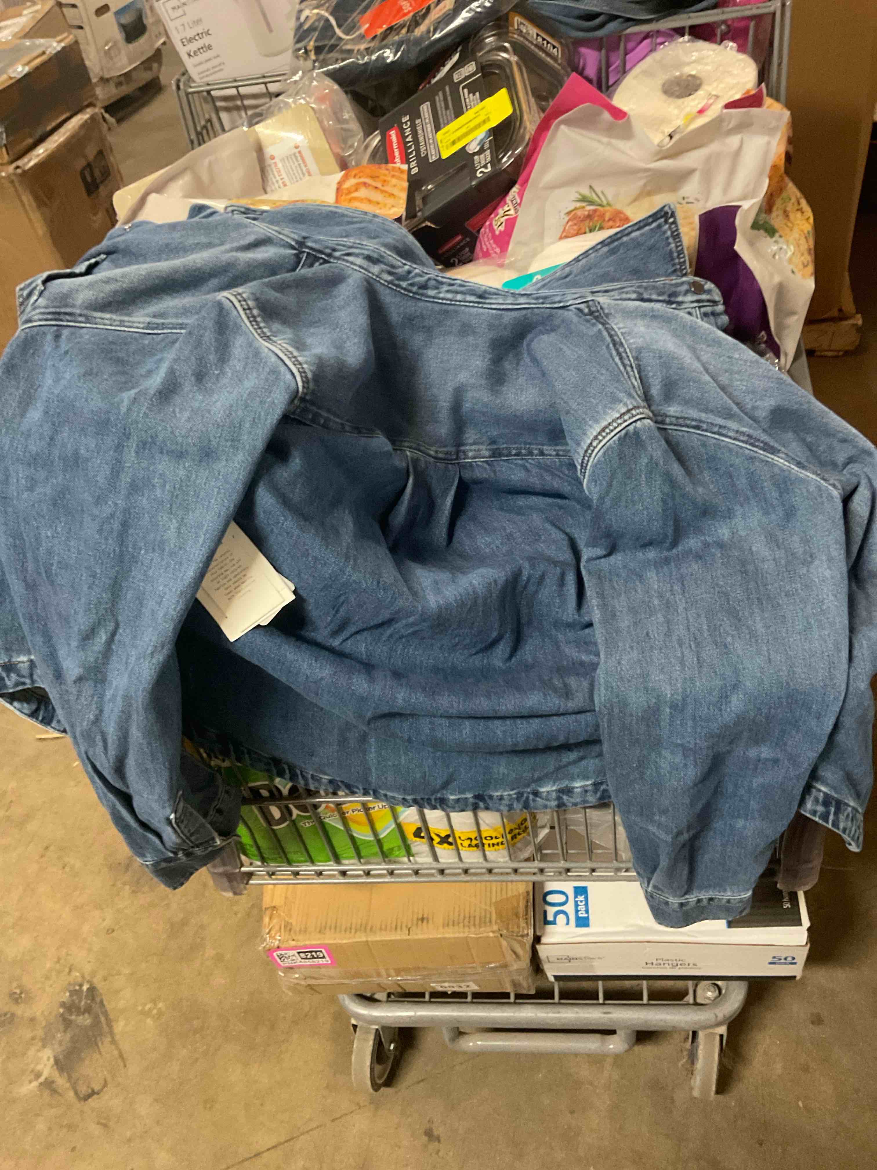 free assembly m (8-10) Jean jacket