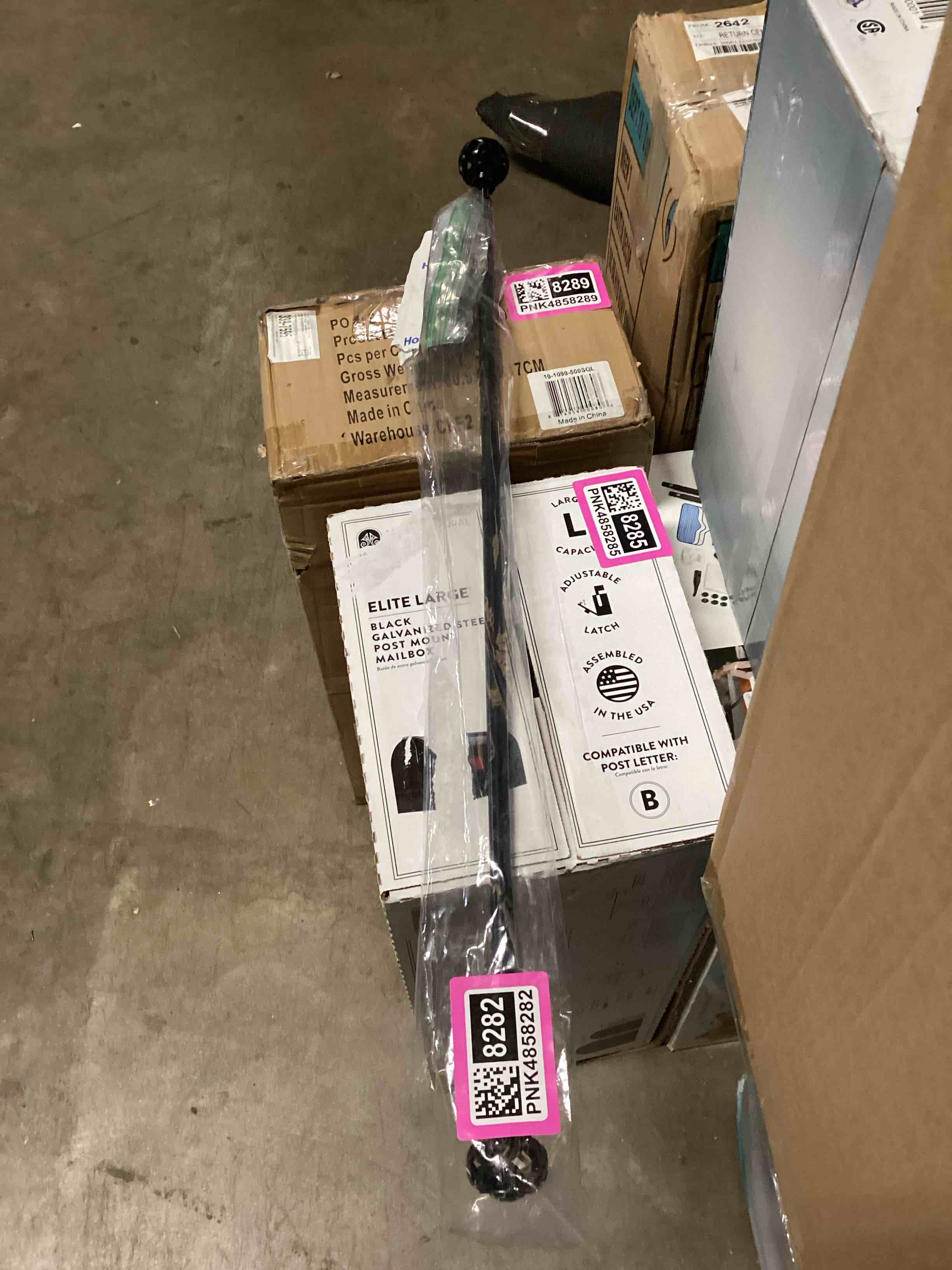 Condition photo showing Good Condition for shower curtain rod set and assembly