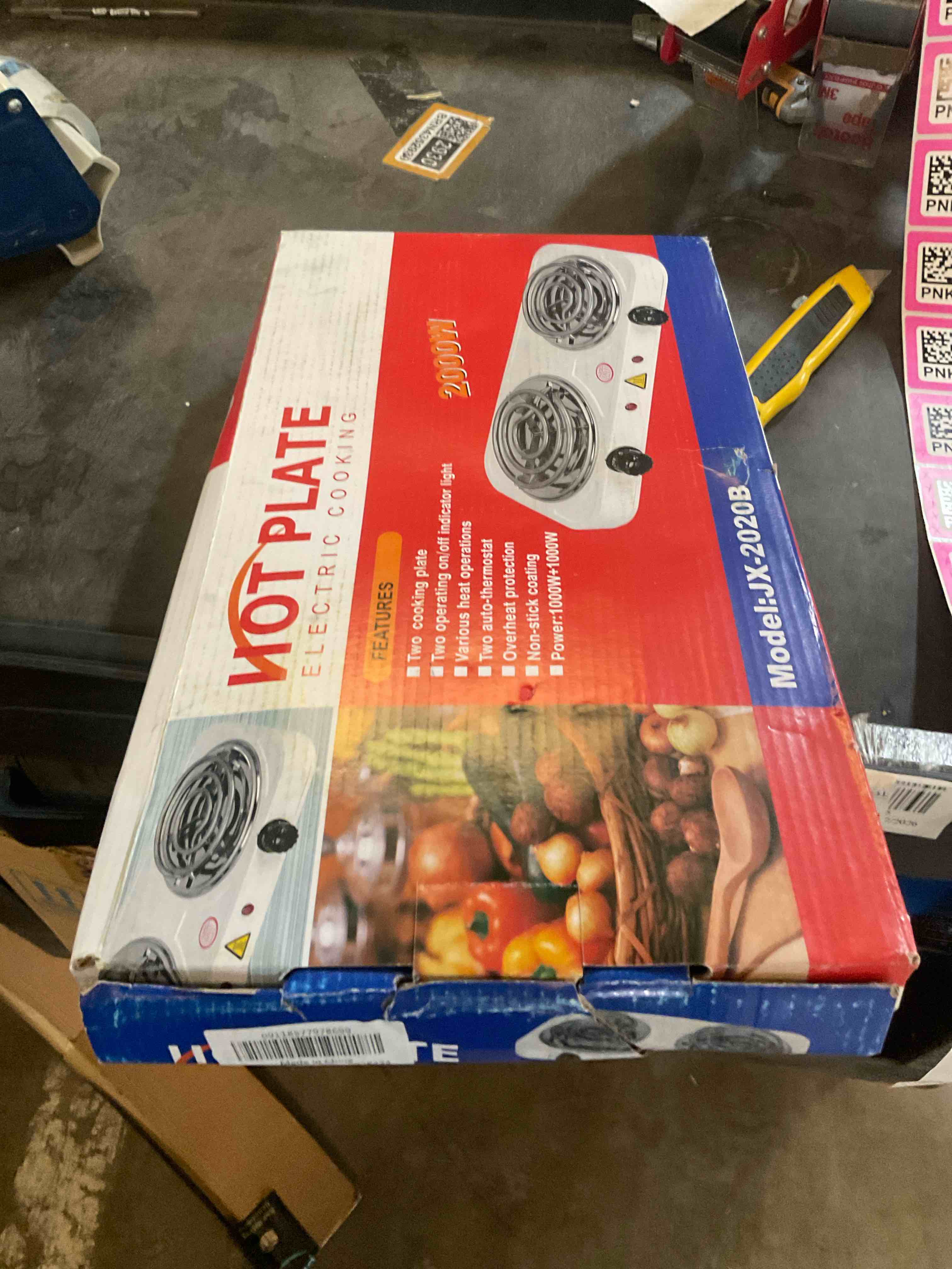 Condition photo showing Good Condition for hot plate electric cooking 2000 watt