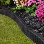 expert gardener black border edging 2’ x 3” 8 pcs