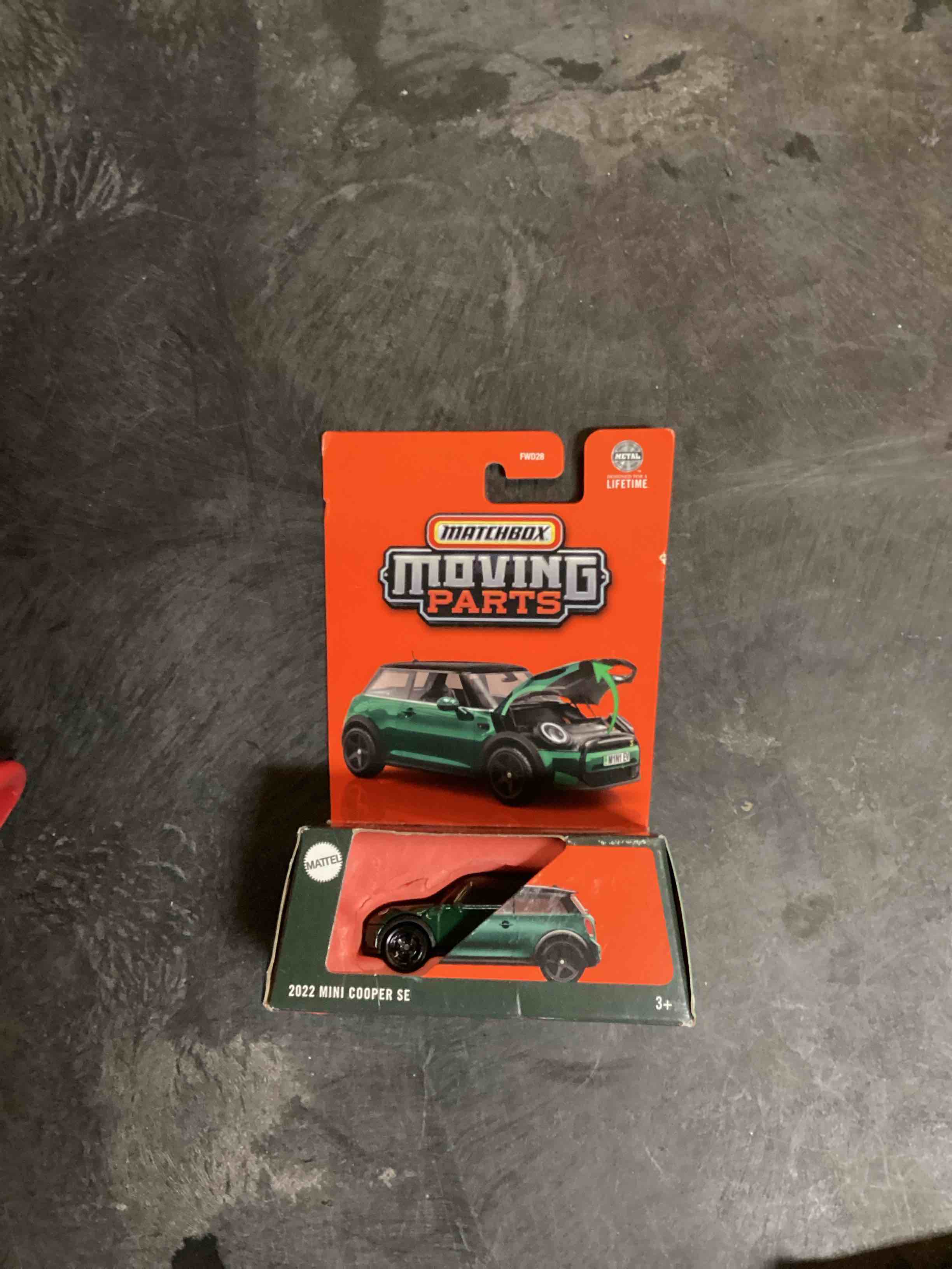 Condition photo showing Good Condition for matchbox moving parts 2022 mini cooper se