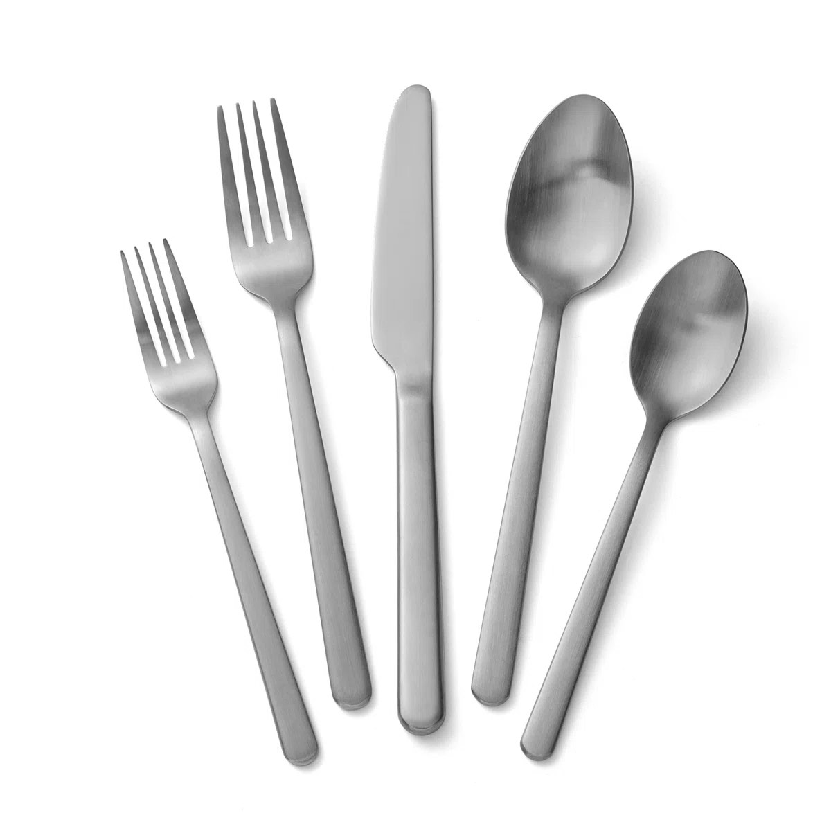 40 pieces flatware set 18/10 stainless steel silverware service for 8