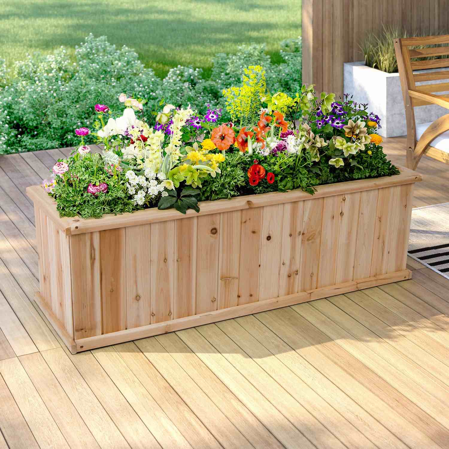 Shine 48in Garden Planter Box