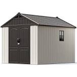 incomplete. 8 X 10 PLASTIC SHED BOX1