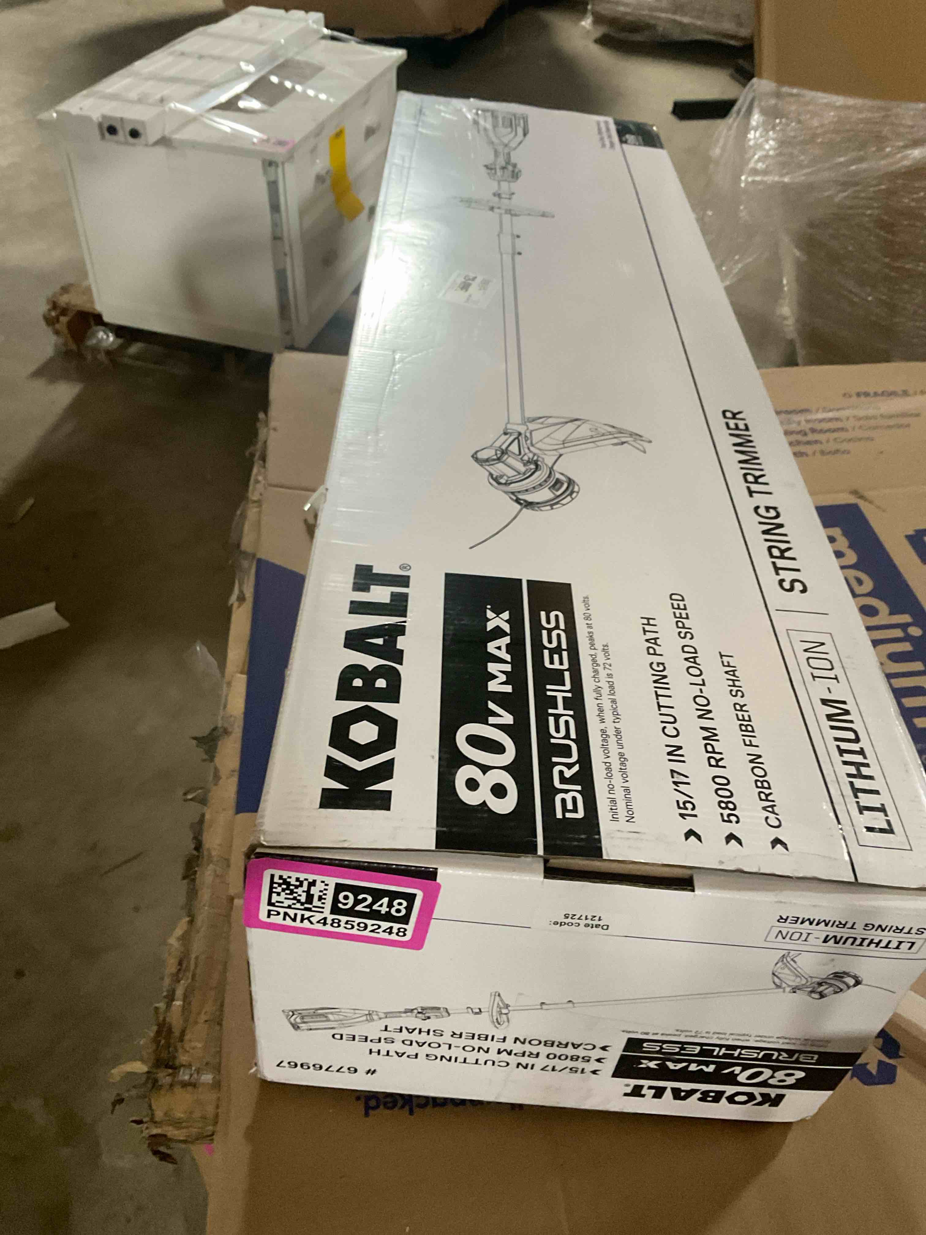 Condition photo showing Good Condition for kobalt 80v brushless weedeater