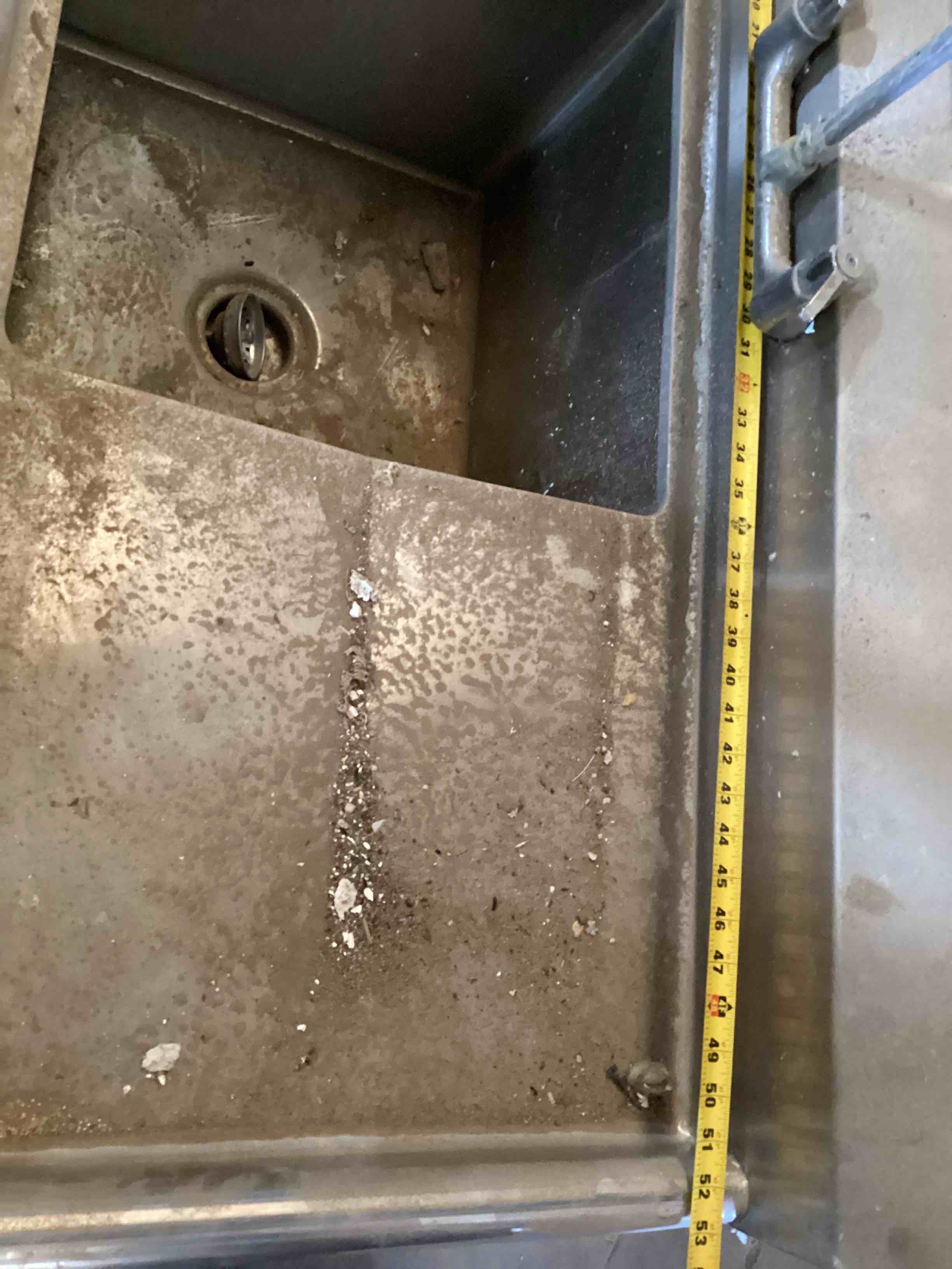 Stainless Standing Prep Sink