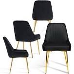 maulsby tufted velvet dining chair