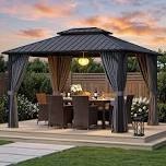 incomplete 10x12 gazebo