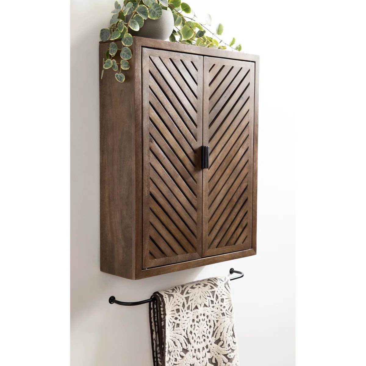 wildon home® domitilla tall 2-door bath cabinet 22x28