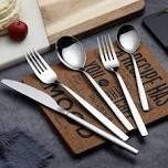 flatware 40 piece flatware set stainless steel set service for 8