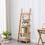 Bamboo Ladder Bookcase