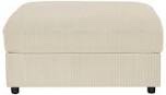 beige ottoman