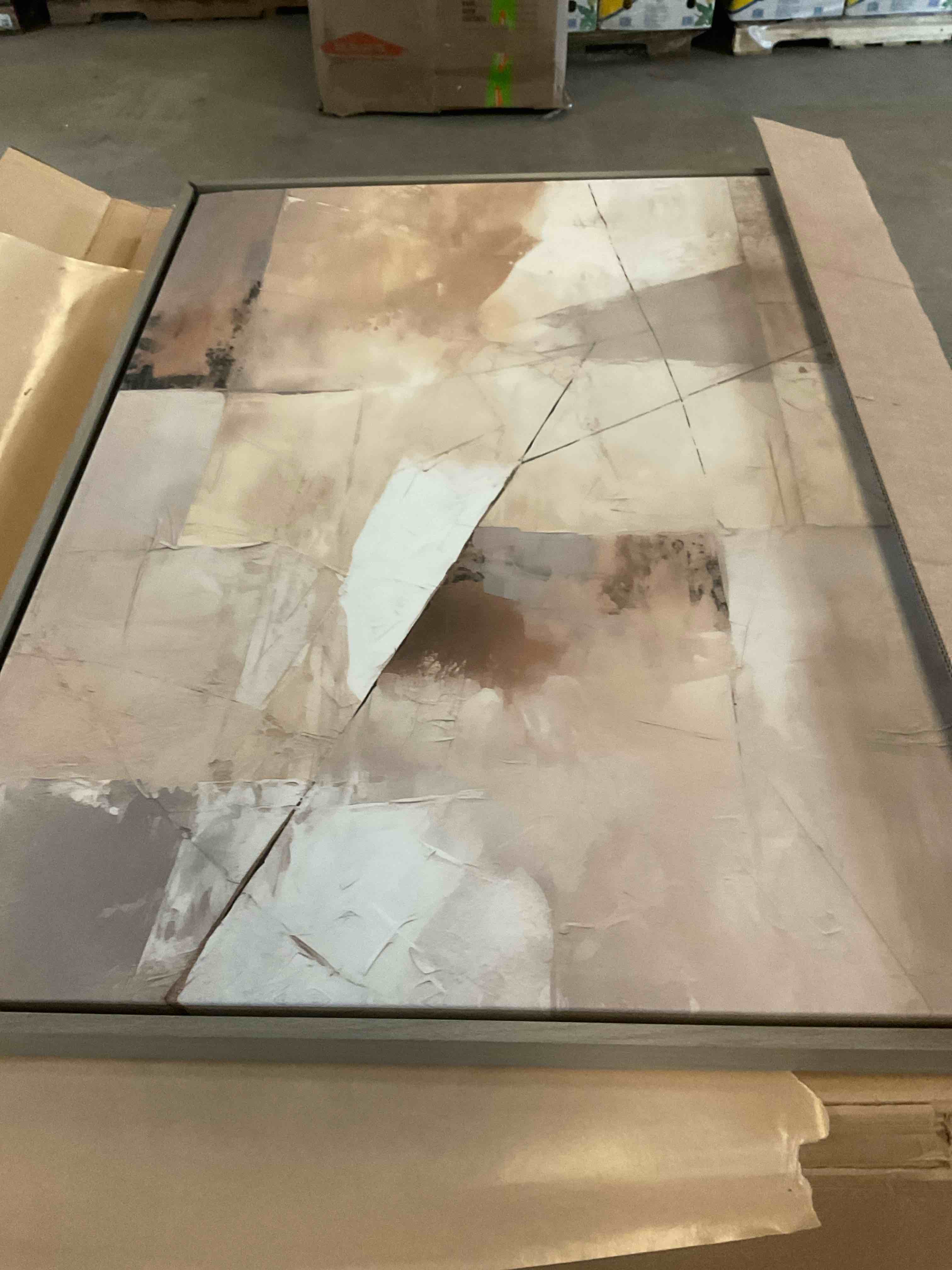 Condition photo showing Good Condition for frame supports broke painting