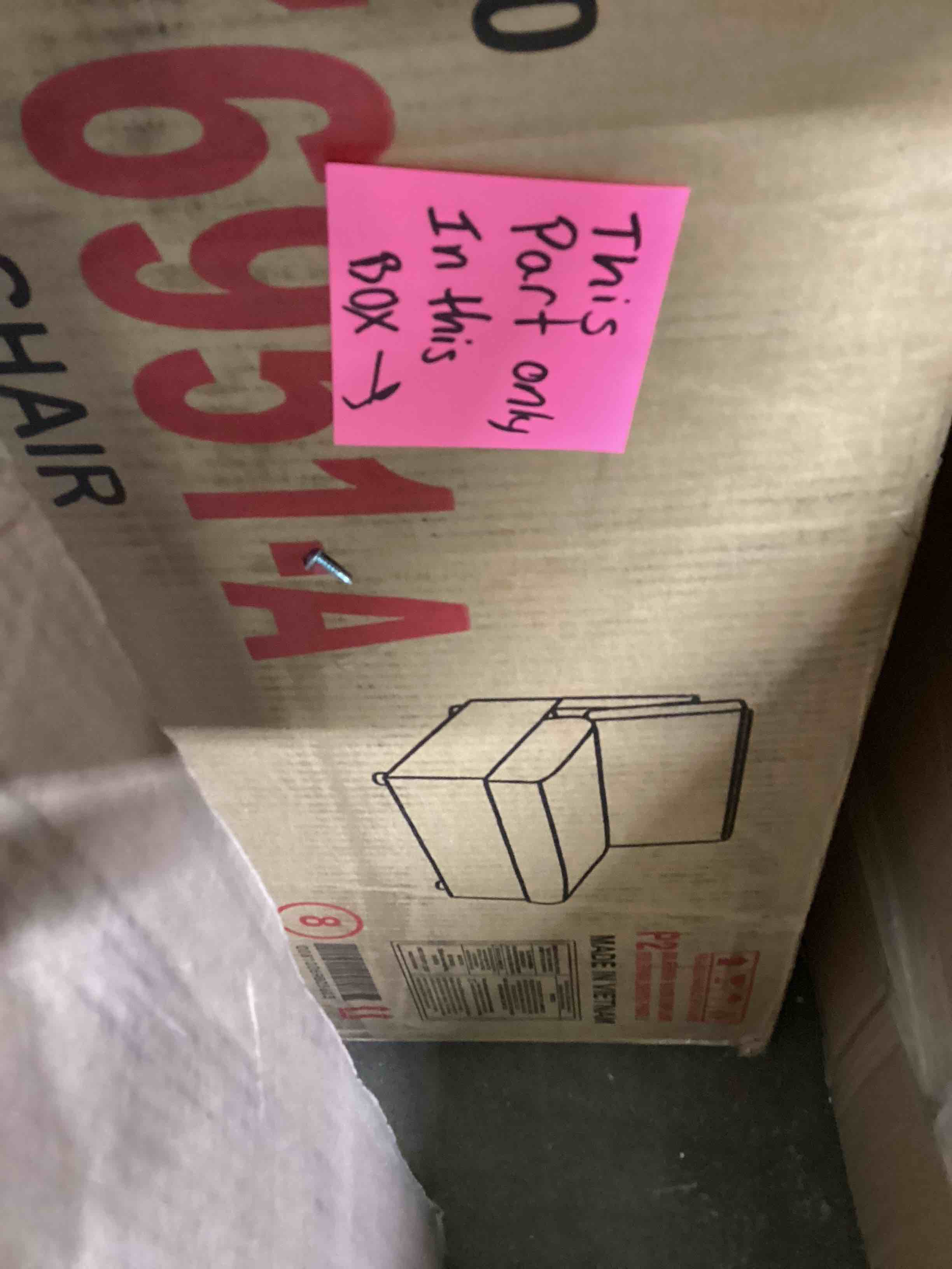 Condition photo showing Good Condition for (box 1/8 only)kyanne priyen 98" wide symmetrical modular corner sectional