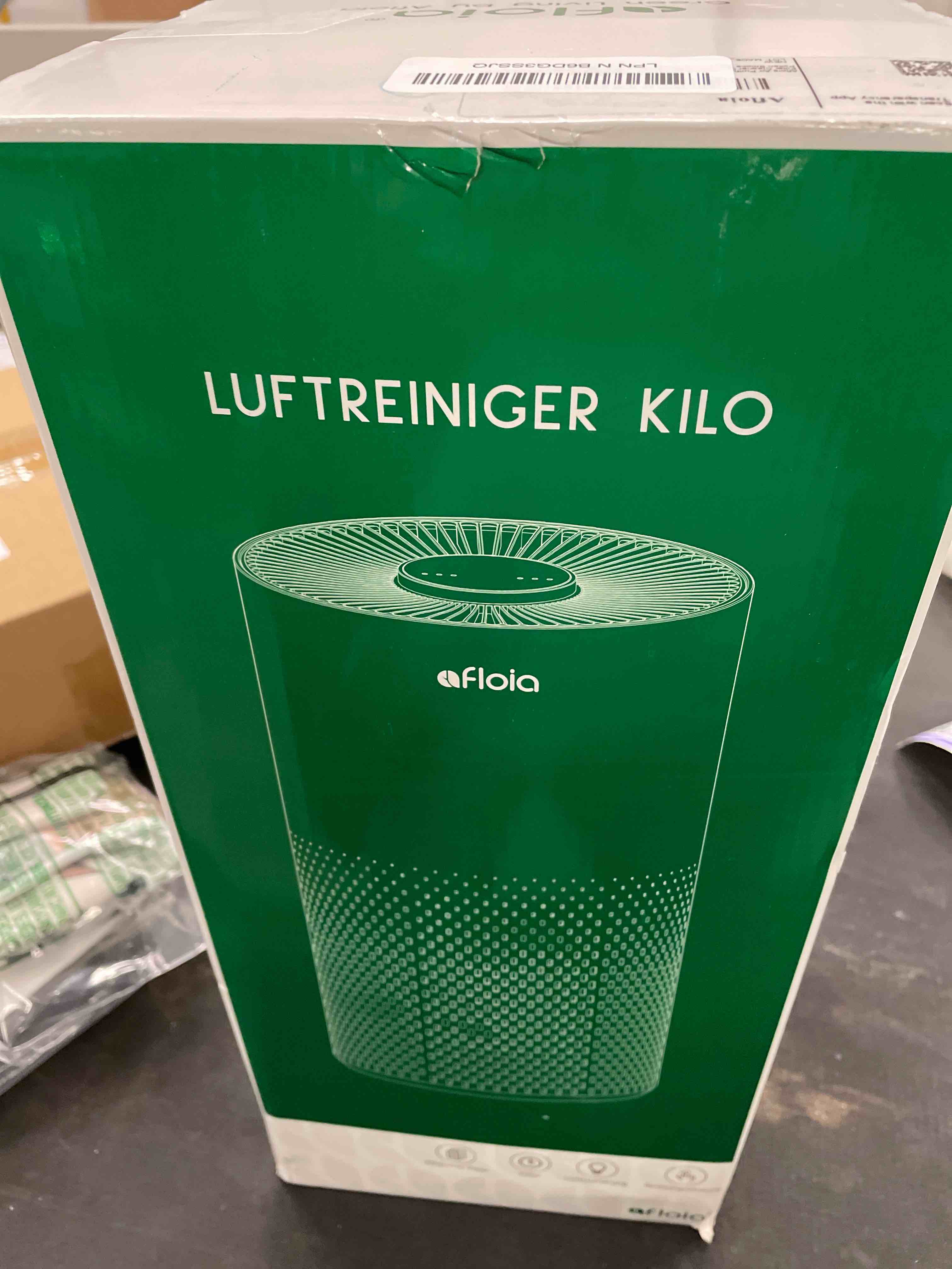 Condition photo showing Good Condition for Afloia Air Purifiers for Home Bedroom Large Room Up to 1076 Ft², 3-Stage Filter Cleaner Odor Eliminator, Remove Pets Dust Dander Hair Allergy Mold Pollen Smoke Smell, Quiet 22 dB, 7 Colors Night Light White
