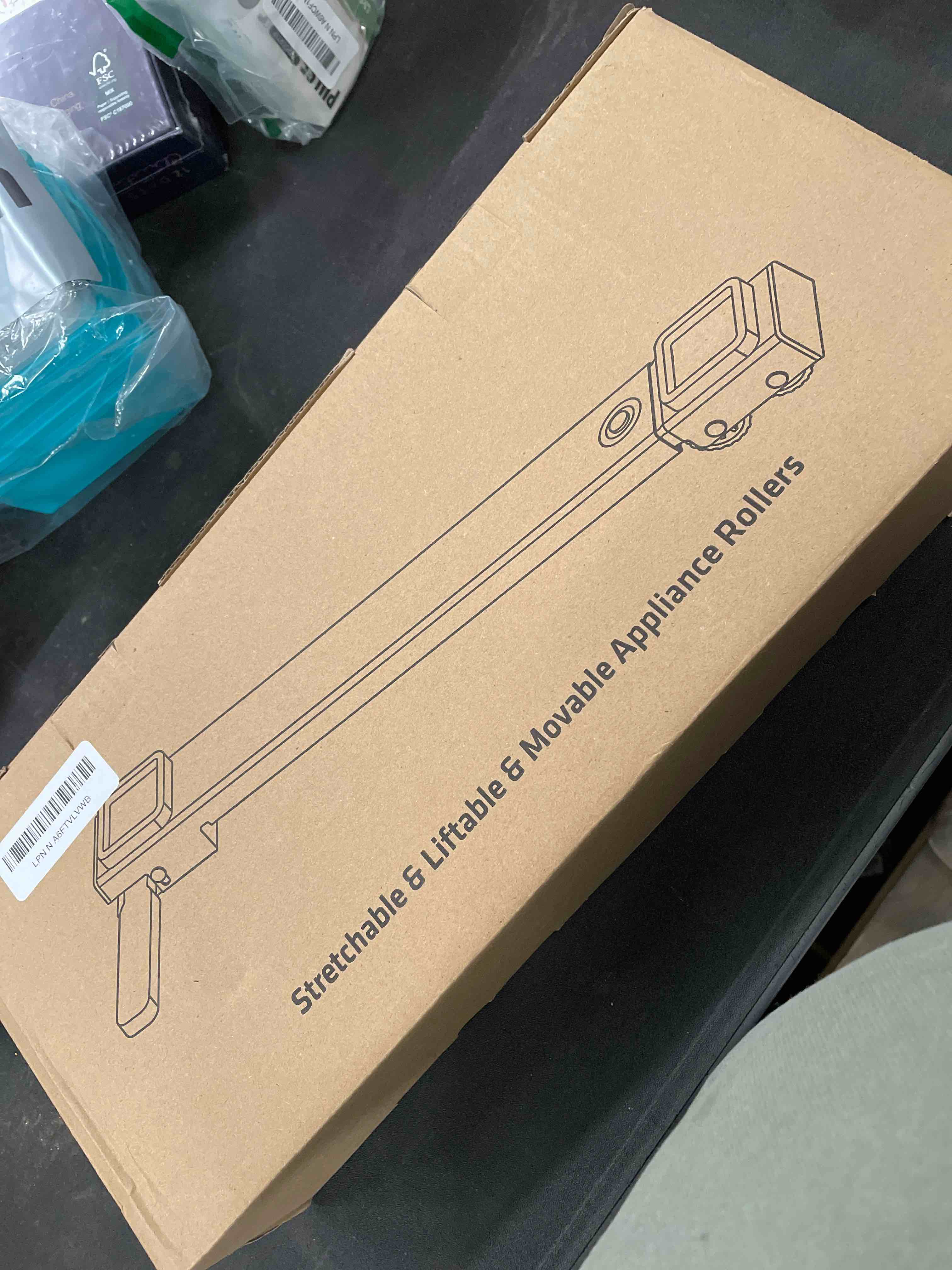 Condition photo showing Good Condition for Appliance Rollers Heavy Duty,Newest Extendable Appliance Sliders,Liftable Washing Machine Base,Easily Move Washer and Dryer Machines,Refrigerators,Furniture-Grey