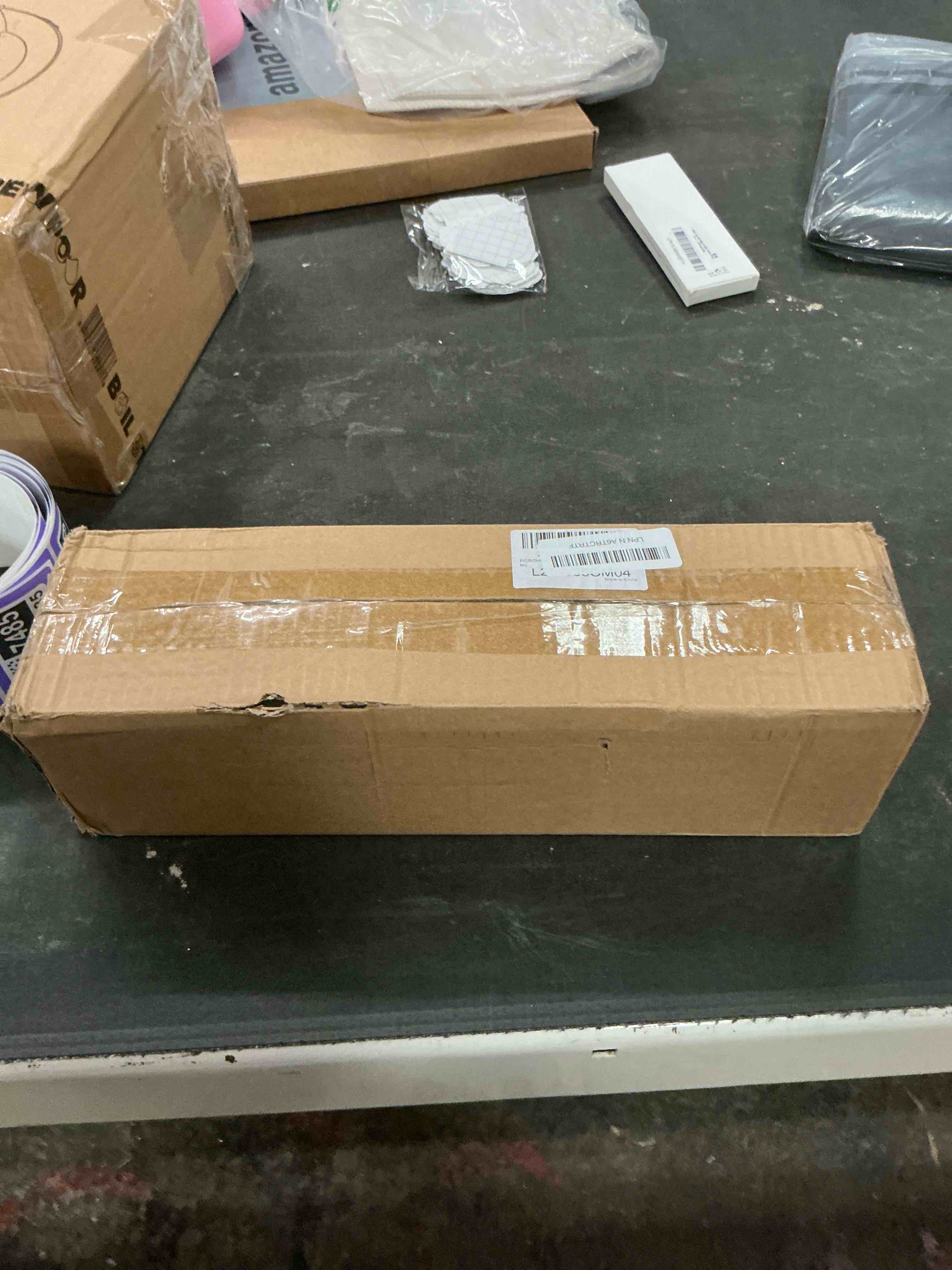 Condition photo showing Good Condition for 4PCS Adjustable Square Table Leg (14-24inch)?Metal Desk Legs, Home Office DIY Furniture Leg Set for Tables, DIY desks, Counter Tops, Kitchen Tables,Office Desk(White)