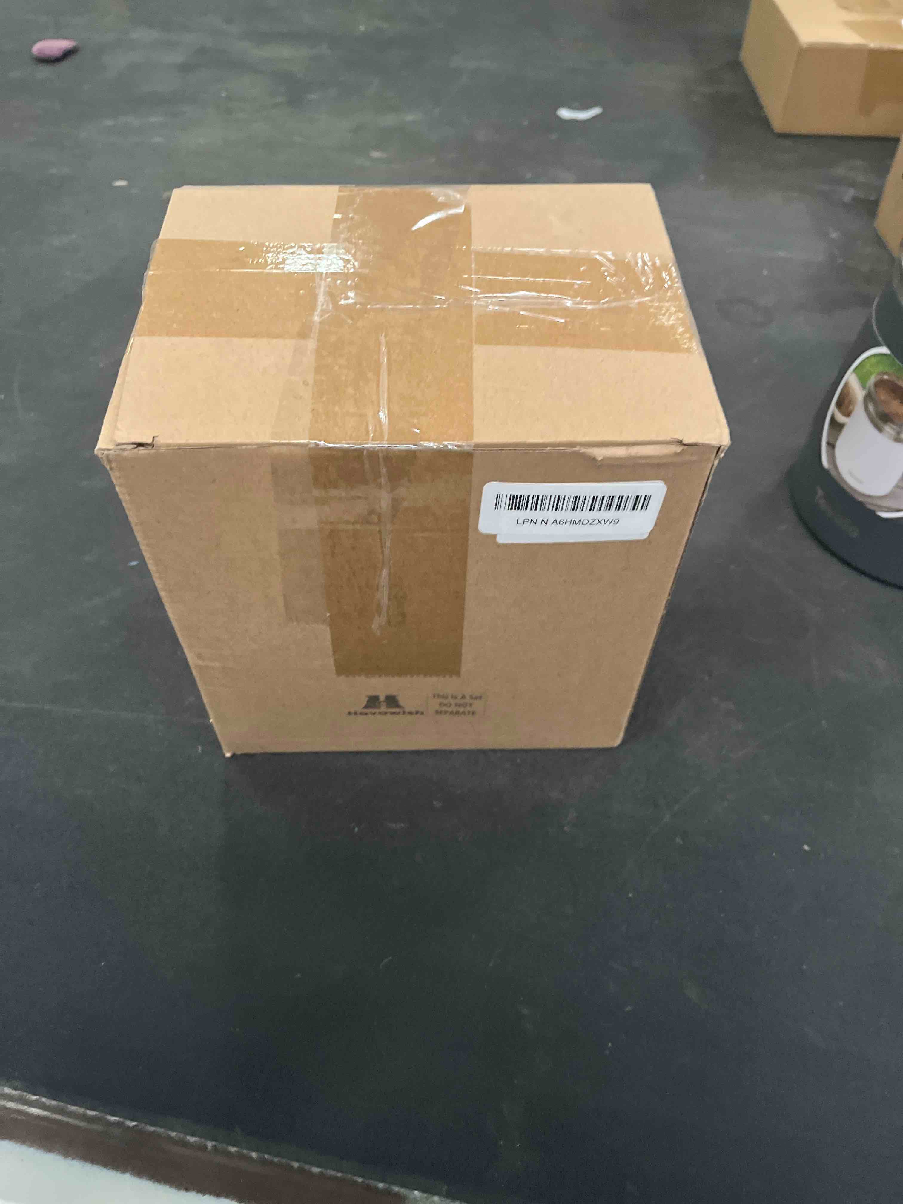 Condition photo showing Good Condition for Havawish 50 Pack 1.7 oz Square Mini Liquor Bottles with Funnels and Black Plastic Caps Reusable Airtight Empty Plastic Alcohol Shot Bottles for Birthday Wedding Baby Shower Party Favors