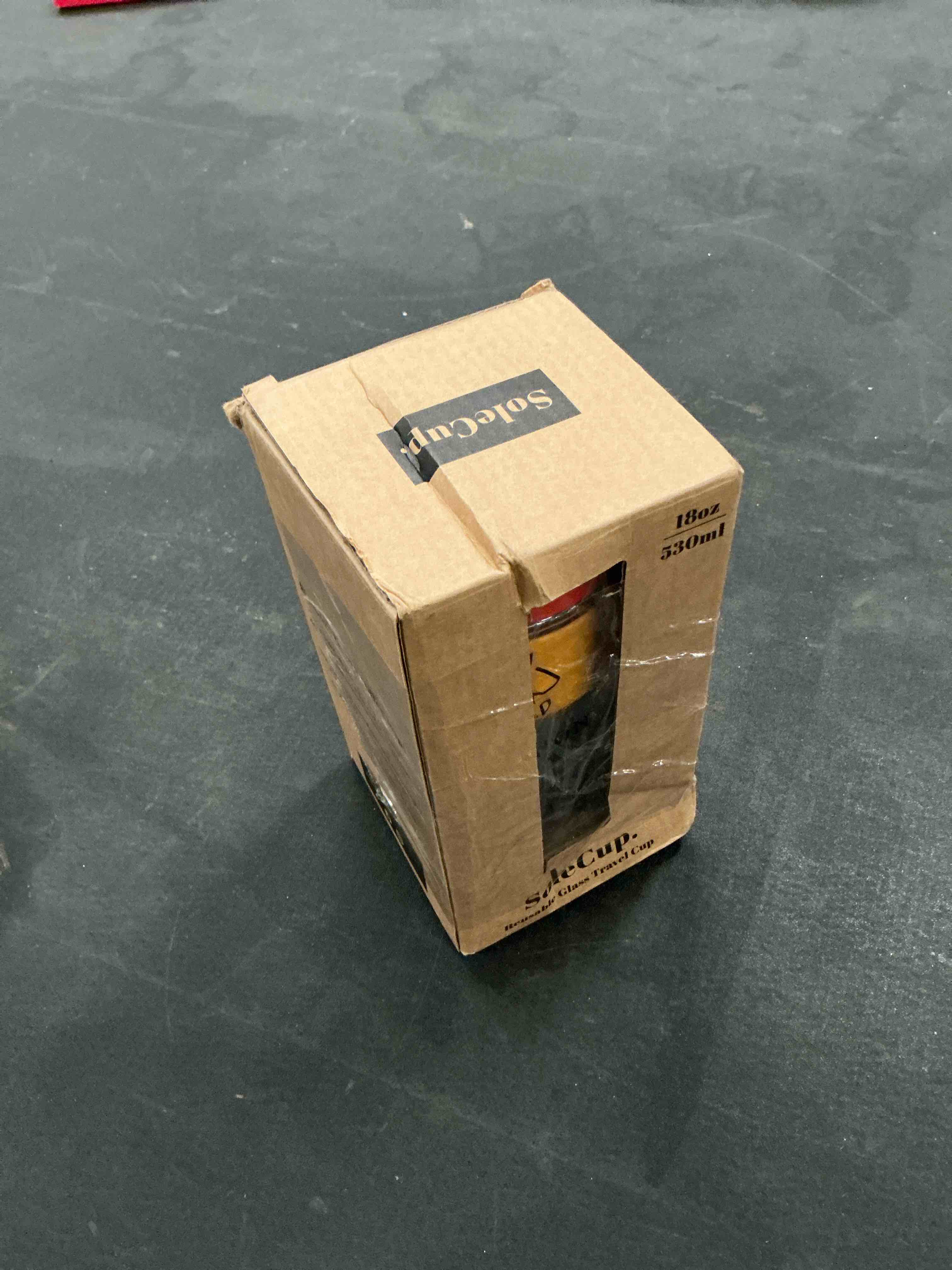 Condition photo showing Good Condition for SoleCup. Large Travel Mug Loose Tea Infuser - Detachable Tea Strainer with Spill Proof Lid - 18oz/53