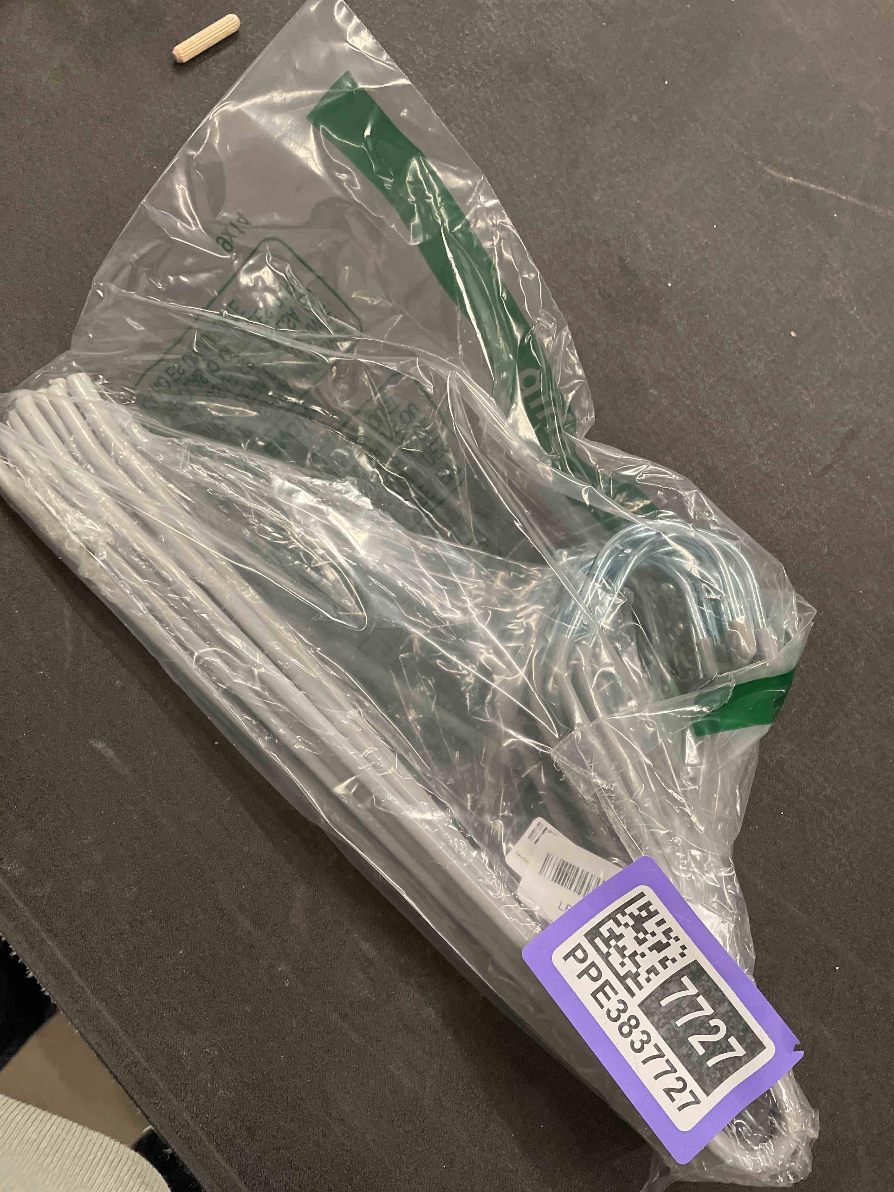 Condition photo showing Good Condition for Komost 10-Pack Open Ended Pants Hangers Non Slip for Women Men, Heavy Duty Metal Jeans Trouser Hange