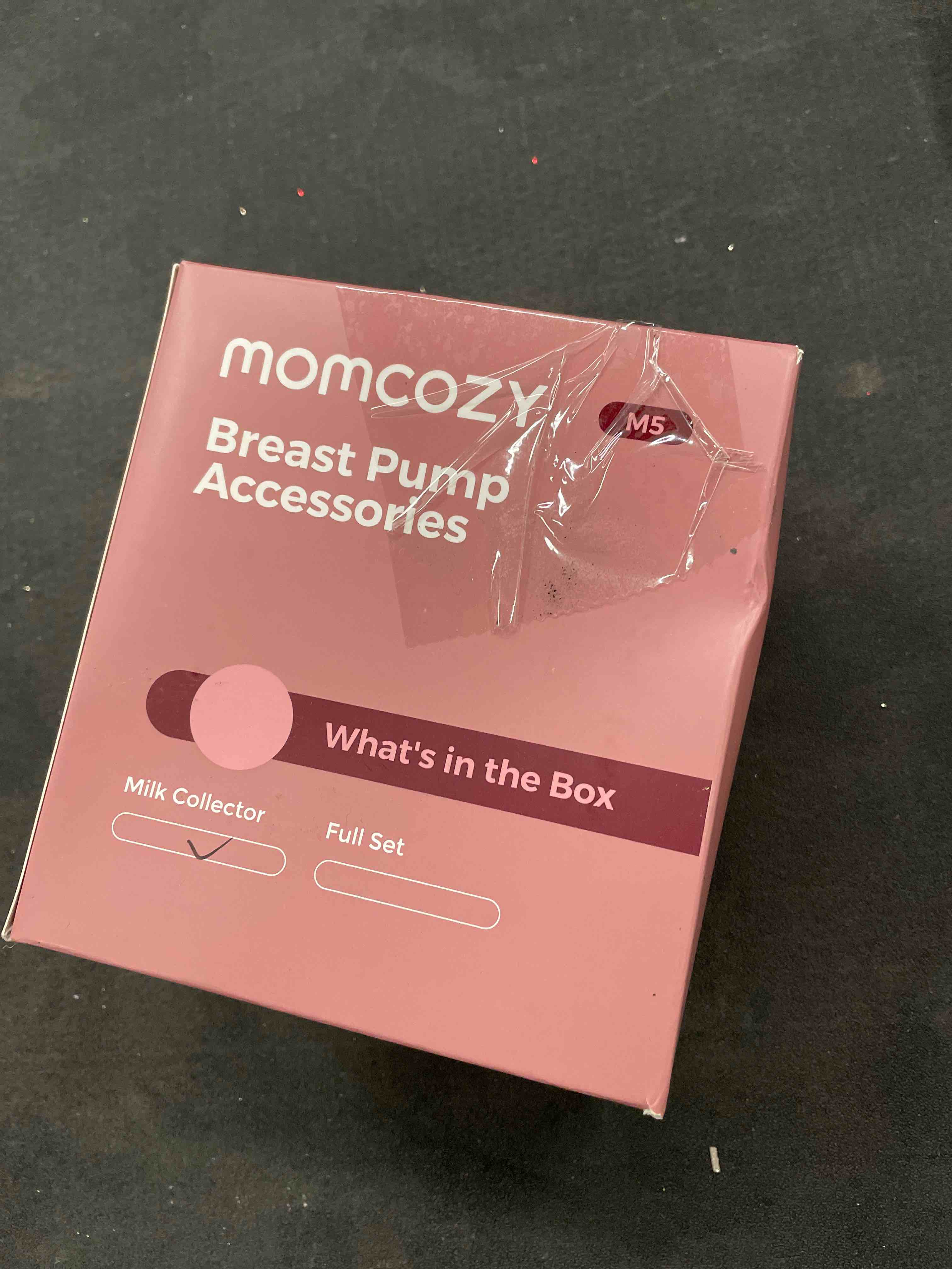 Condition photo showing Good Condition for Momcozy Original M5 Replacement Accessories Milk Bowl, Milk Collector Only Compatible with Momcozy M5 NOT for Others, 1 Pack Milk Collector Transparent