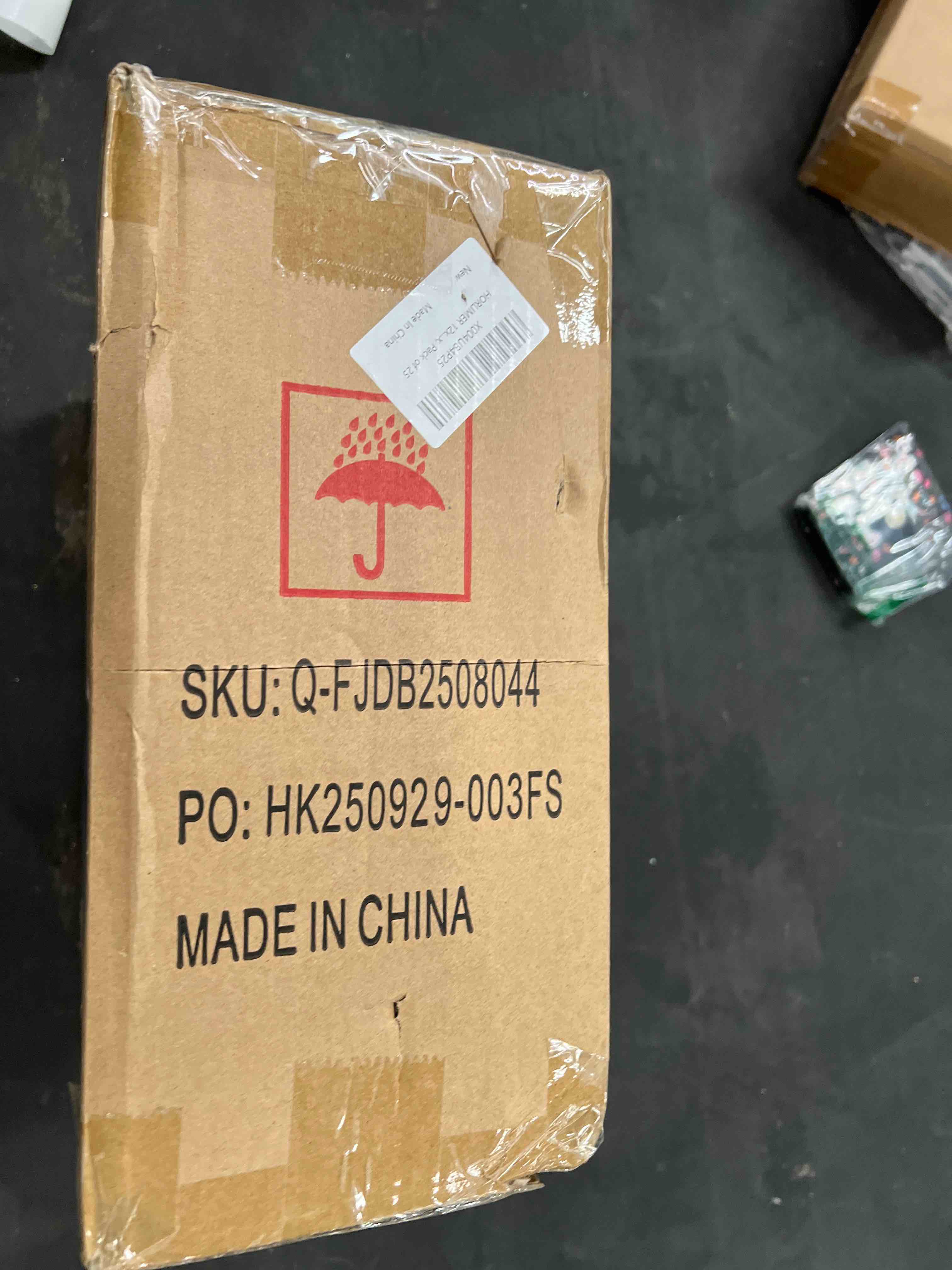 Condition photo showing Good Condition for HORLIMER 12x9x4 Shipping Boxes Set of 25, White Corrugated Cardboard Mailer Box for Packing Small Bu