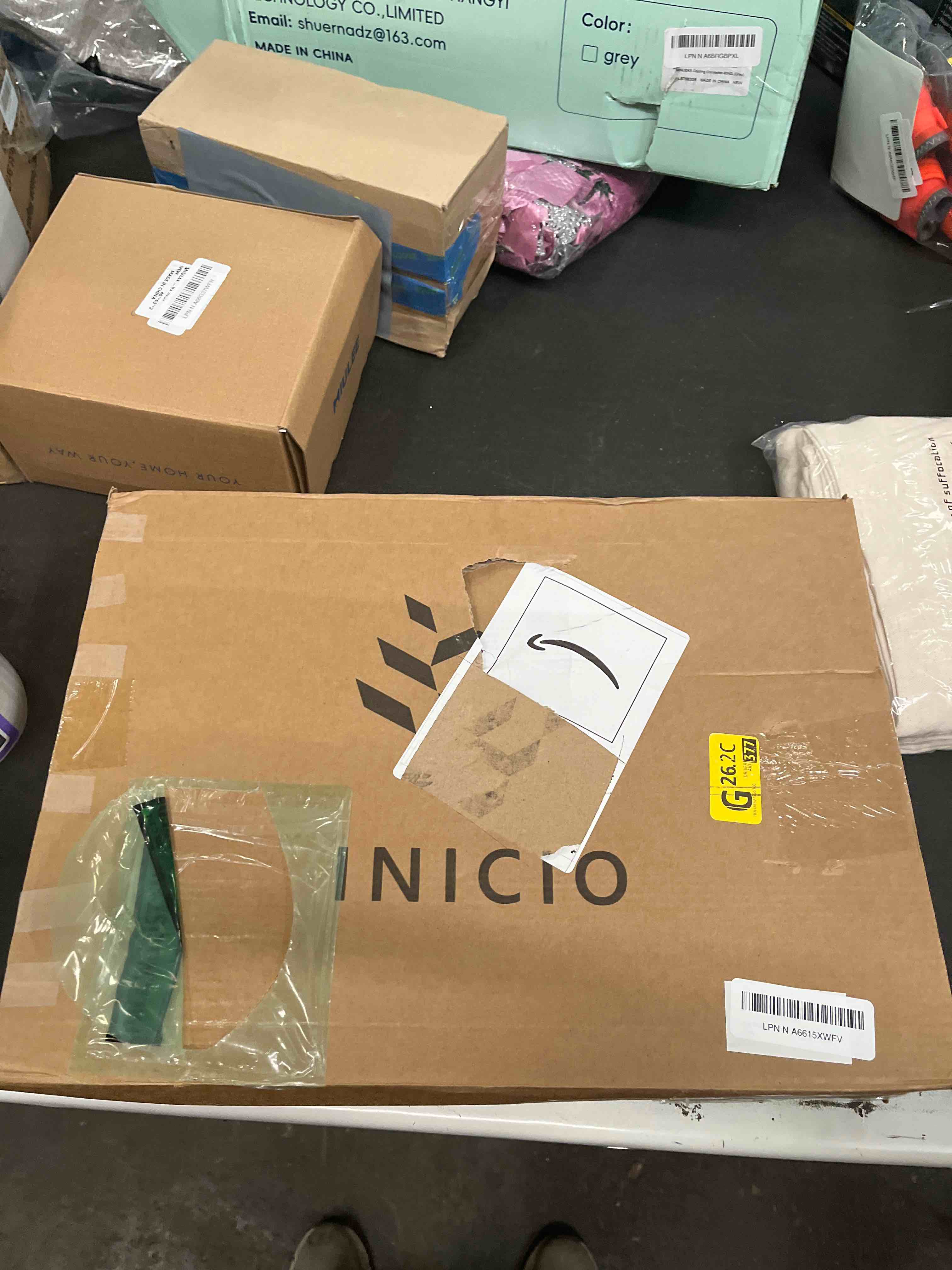 Condition photo showing Good Condition for INICIO Cat Wall Shelves – Dog Proof Feeding Station with Wall Mounted Shelves, Durable 3 Step Birch Floating Shelf for Cats Up to 15lbs, Attached Cat Food Bowl for Convenient Feeding – Wood Brown