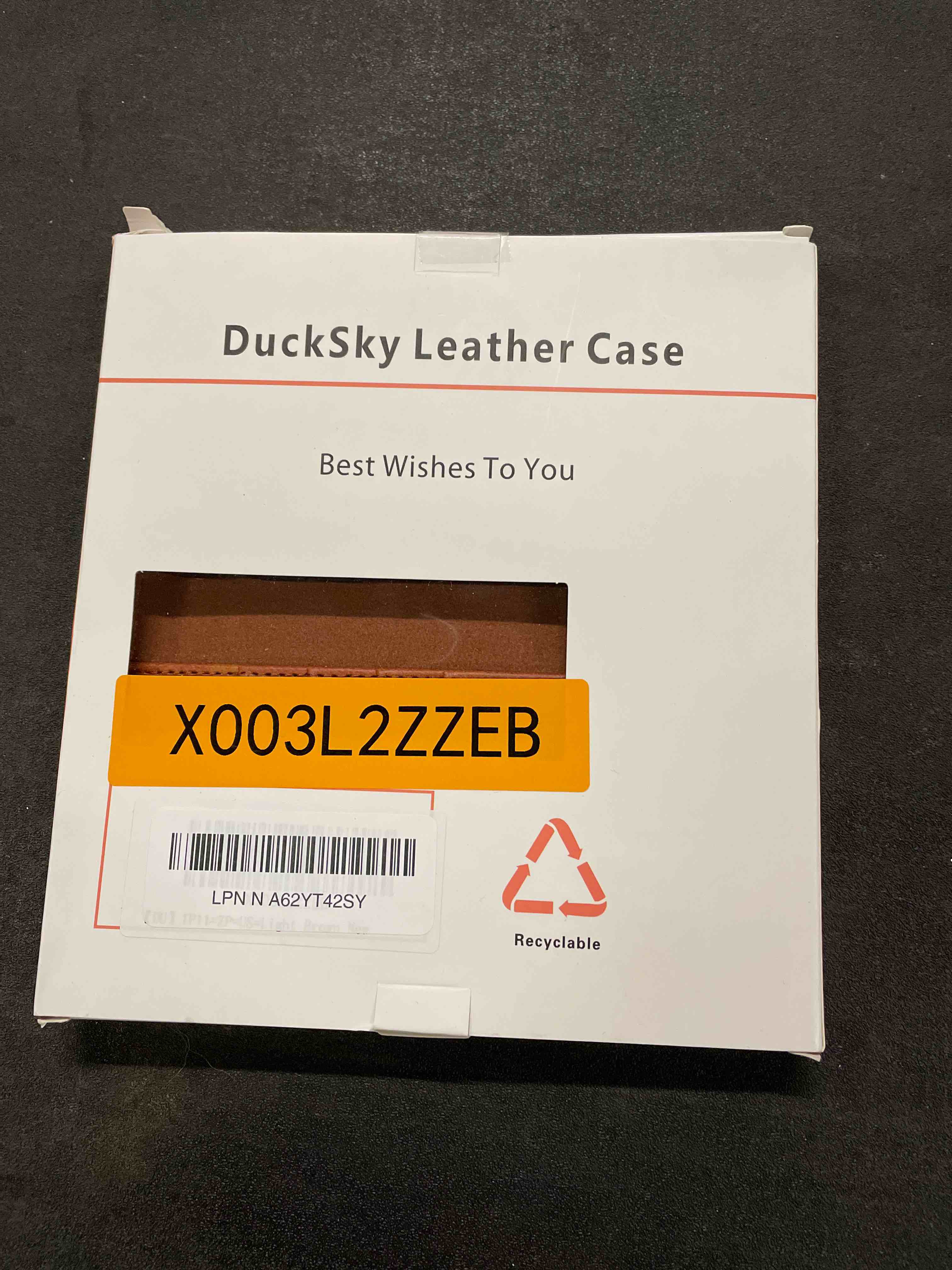 Condition photo showing Good Condition for for iPhone 11 Genuine Leather Wallet case ?RFID Blocking??4 Credit Card Holder??Real Leather? Flip Folio Book Phone case Protective Cover Women Men for iPhone 11 case Light Brown