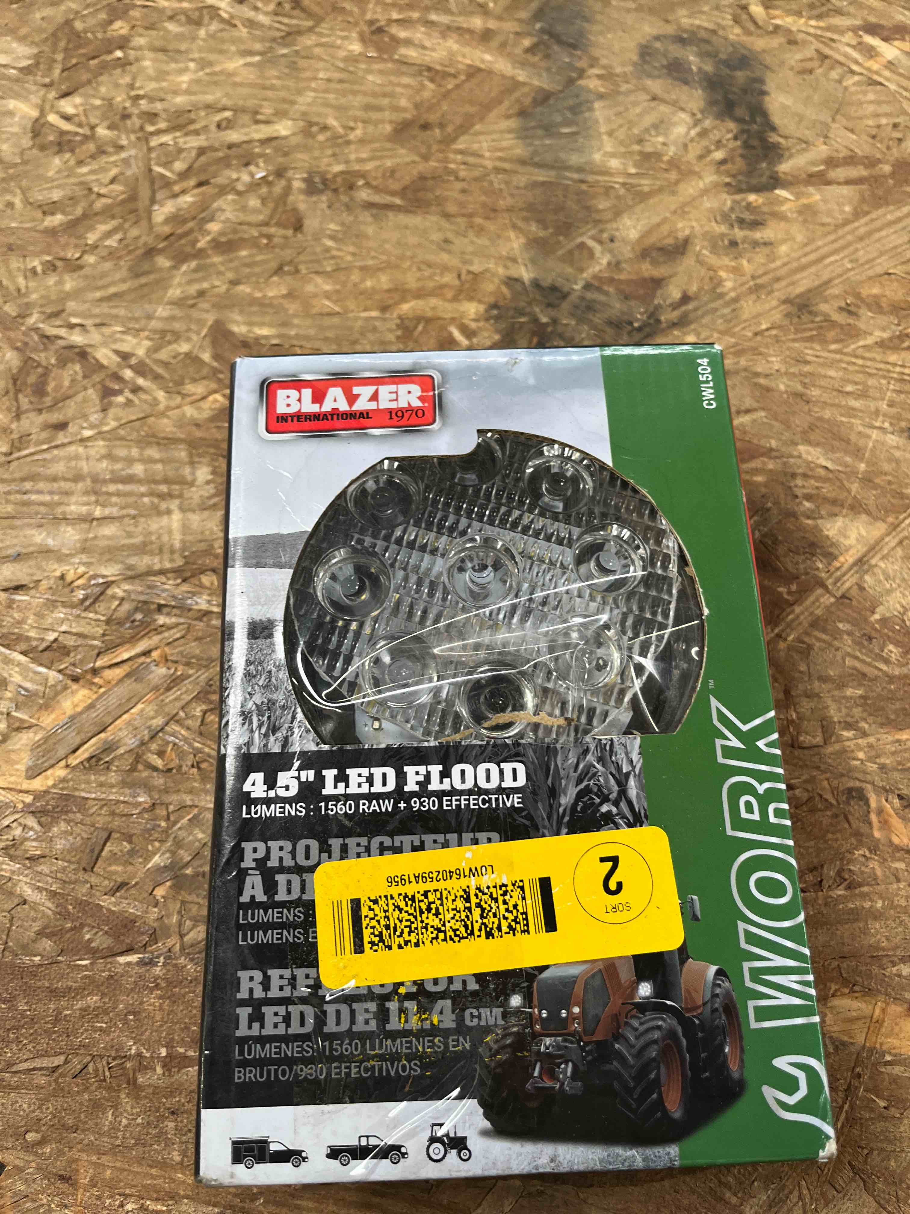 blazer international 4.5 inch LED flood CWL504
