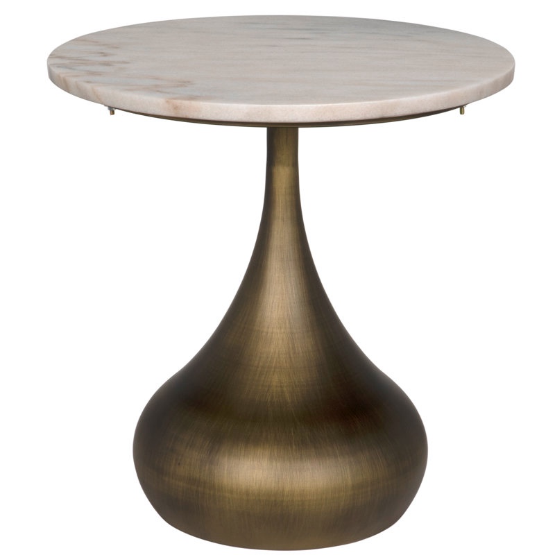 Mateo Pedestal End Table