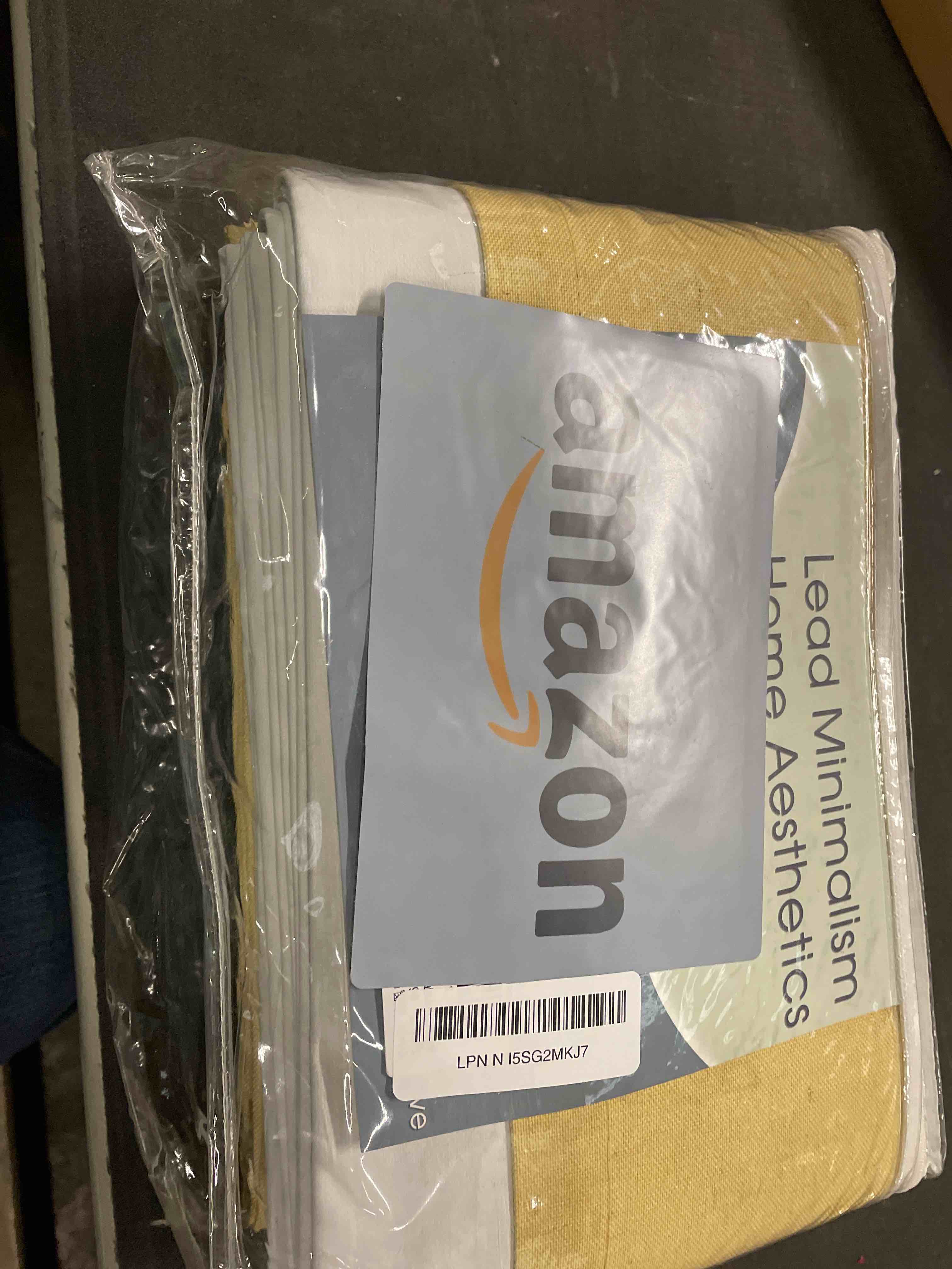 Nanspring Gold Yellow Linen Curtains 90 Inches Long for Bedroom 100% Blackout Thermal Insulated Flax