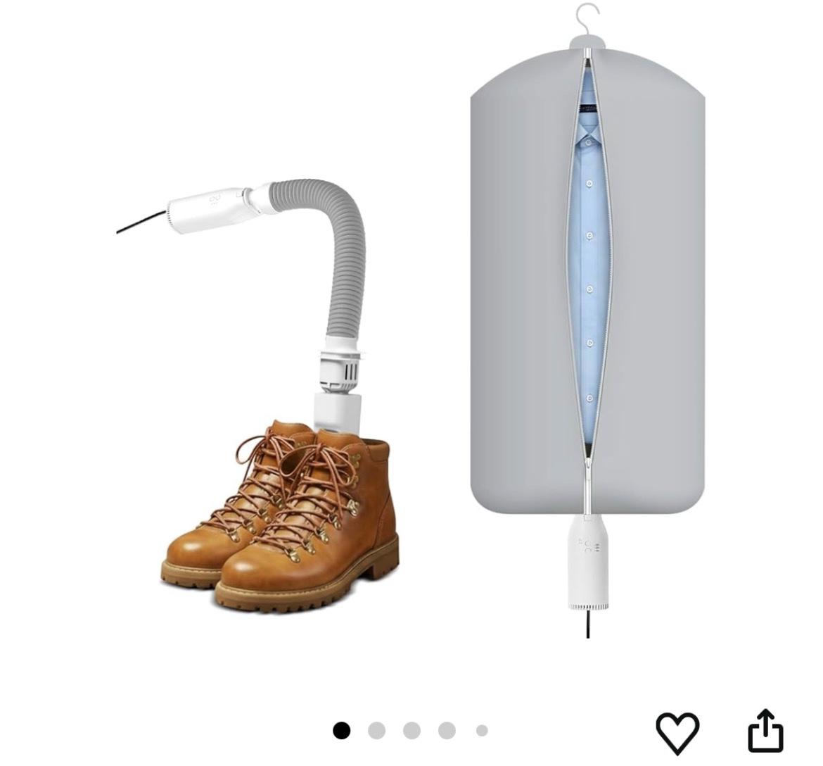 Portable Dryer for Clothes | Compact Travel Laundry Machine for Apartments, RVs, Dorms & Small Space