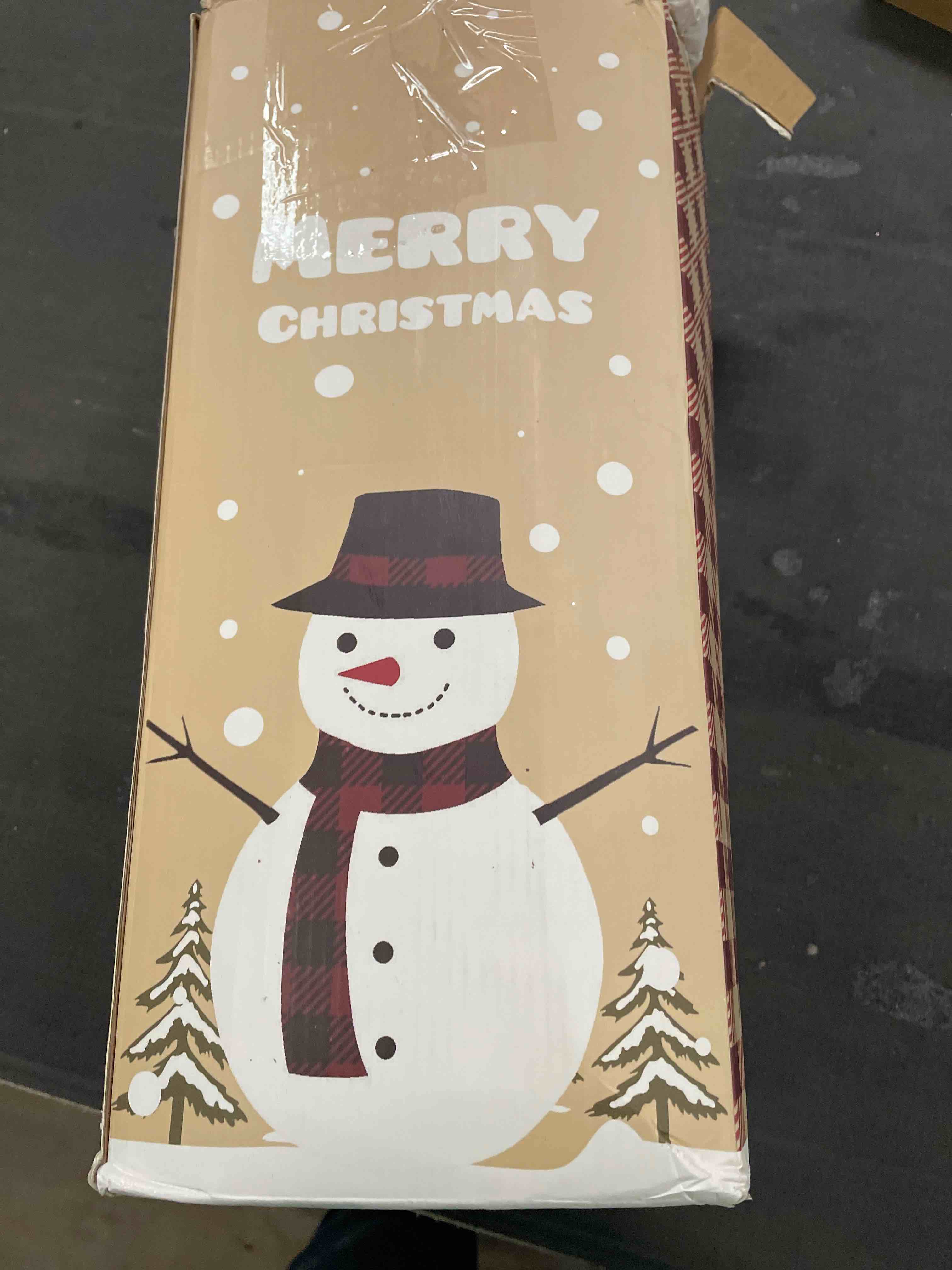 Hailea 3 Piece Christmas Quilt Set Queen Size 90x90 with Snowman Elf Deer Christmas New Year Style S