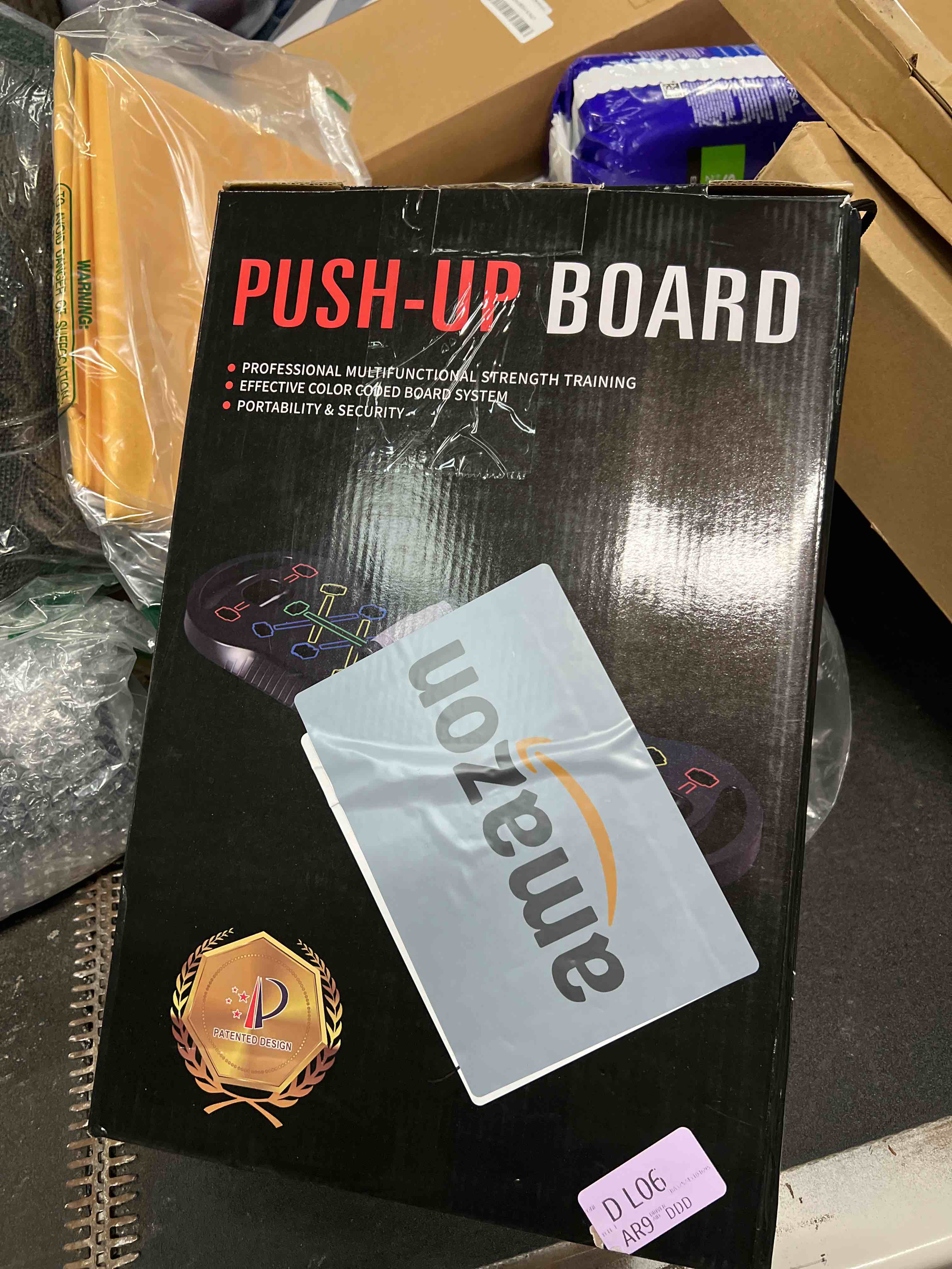 Condition photo showing Good Condition for HOTWAVE Push Up Board Fitness, Portable Foldable 20 in 1 Push Up Bar at Home Gym, Pushup Handles for Floor. Professional Strength Training Equipment For Man and Women,Patent Pending Black